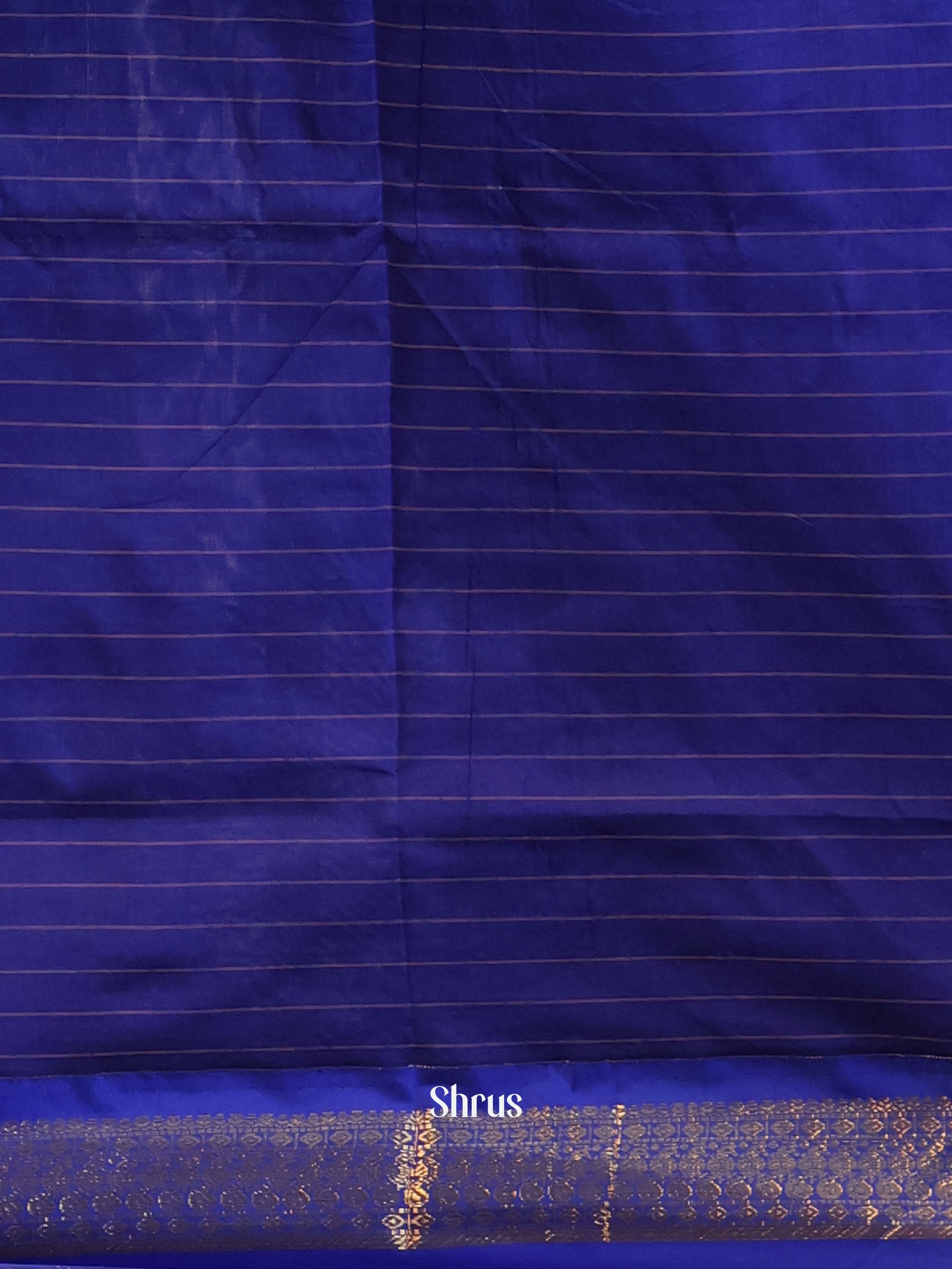 Green & Blue- Kalyani Cotton Saree - Shop on Shrus.com