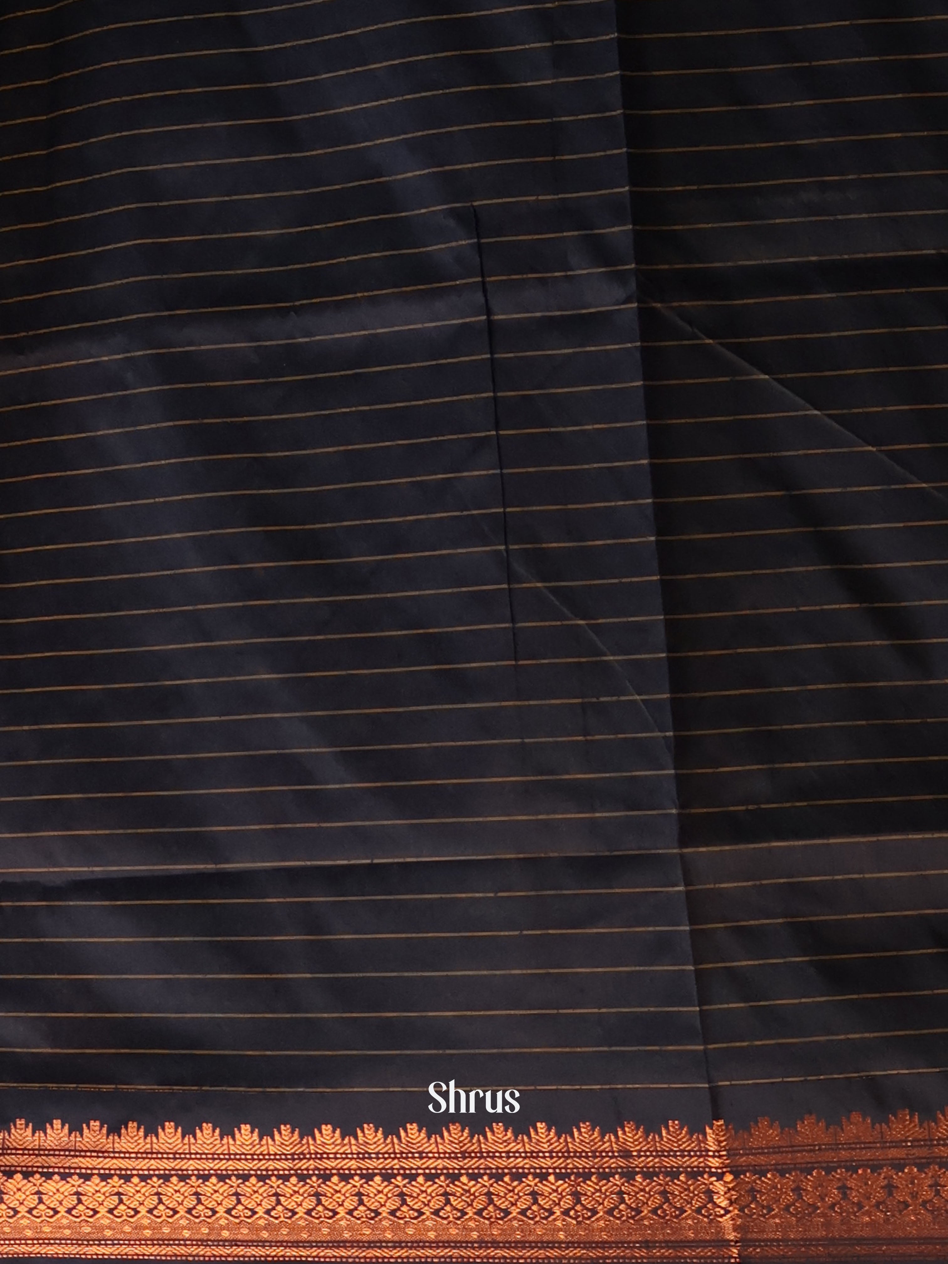 Black - Kalyani Cotton Saree - Shop on Shrus.com