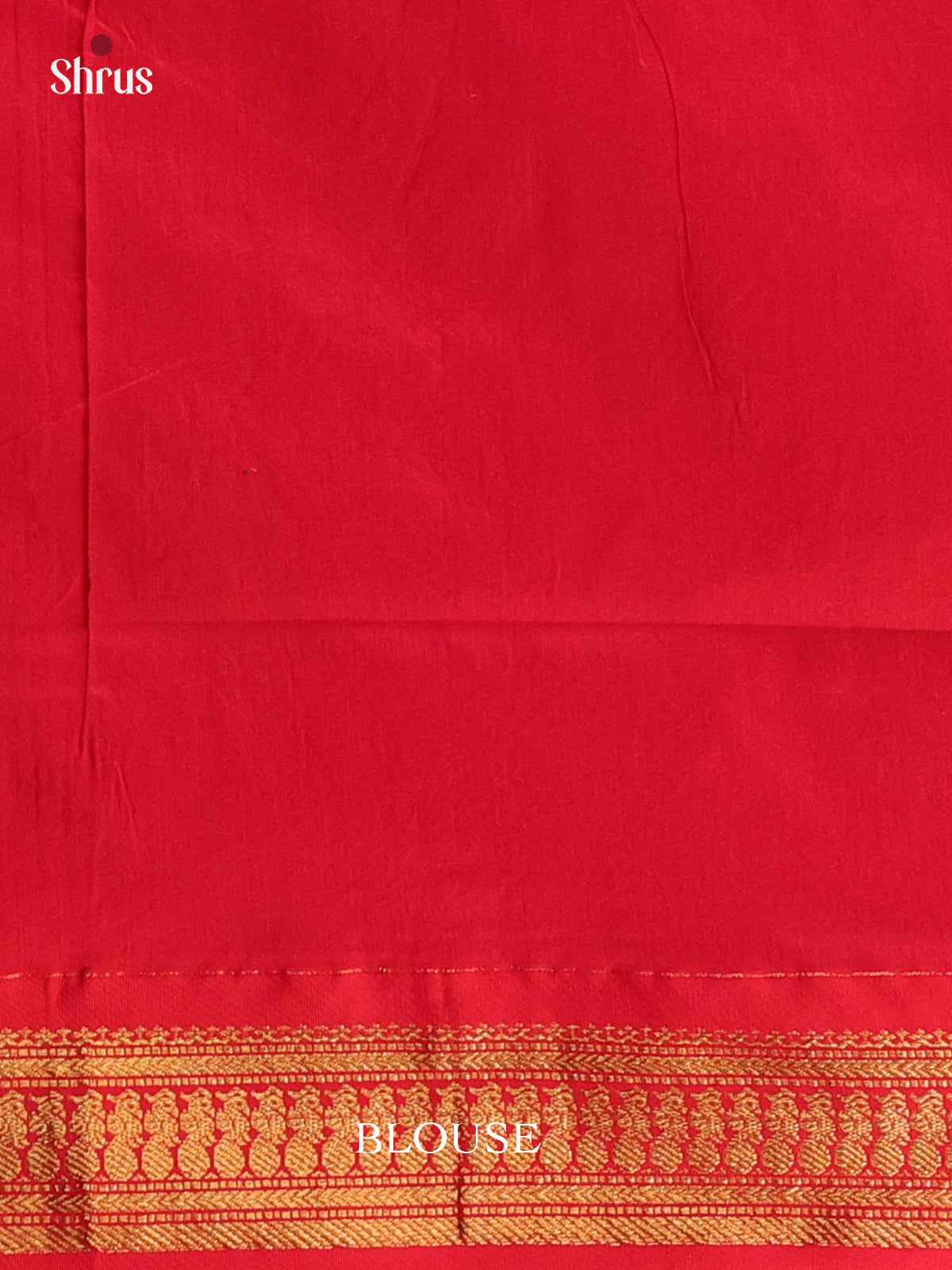 Mustard & Red - Kalyani Cotton Saree - Shop on Shrus.com
