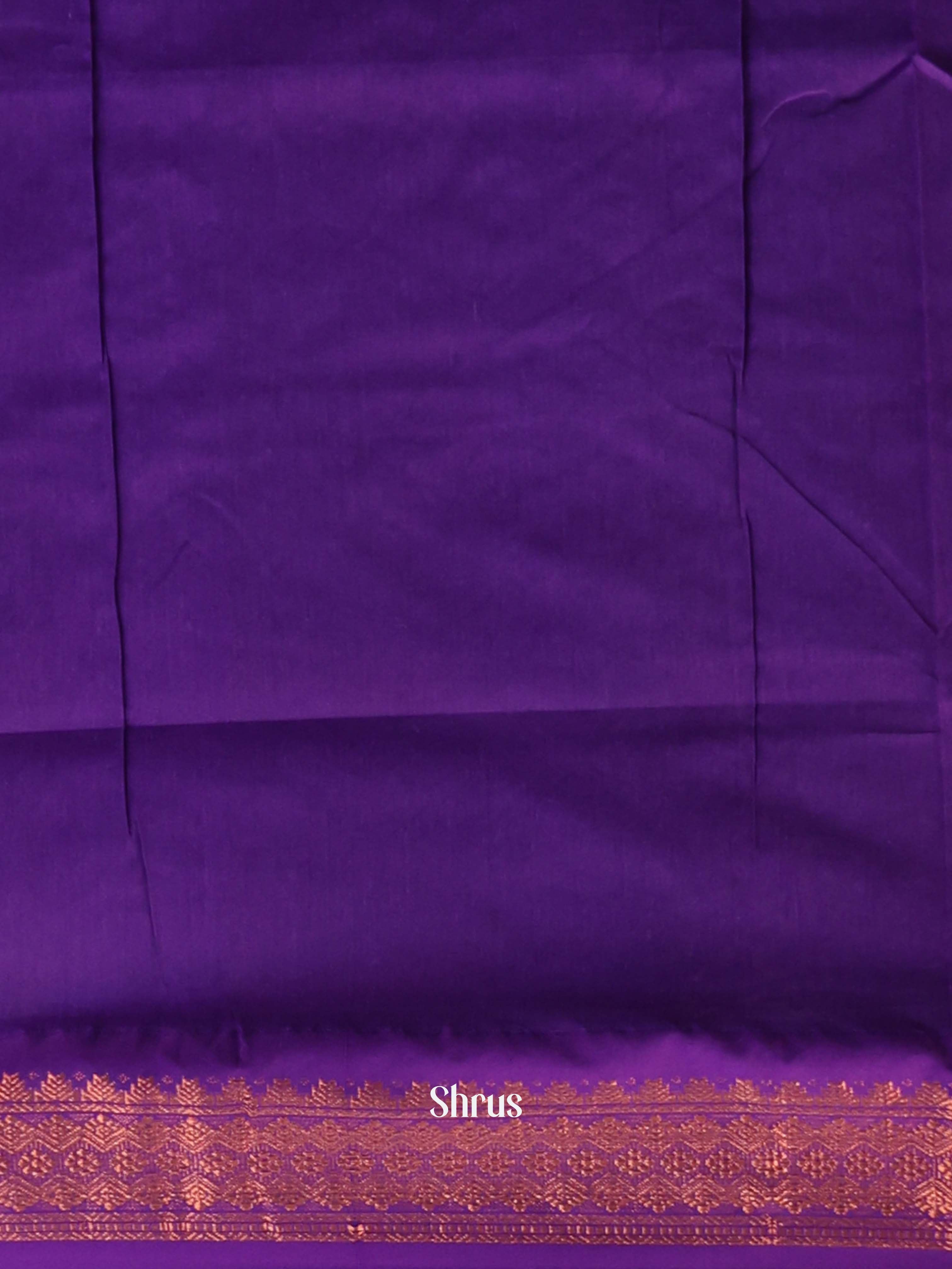 Pink & Violet - Kalyani Cotton Saree - Shop on Shrus.com