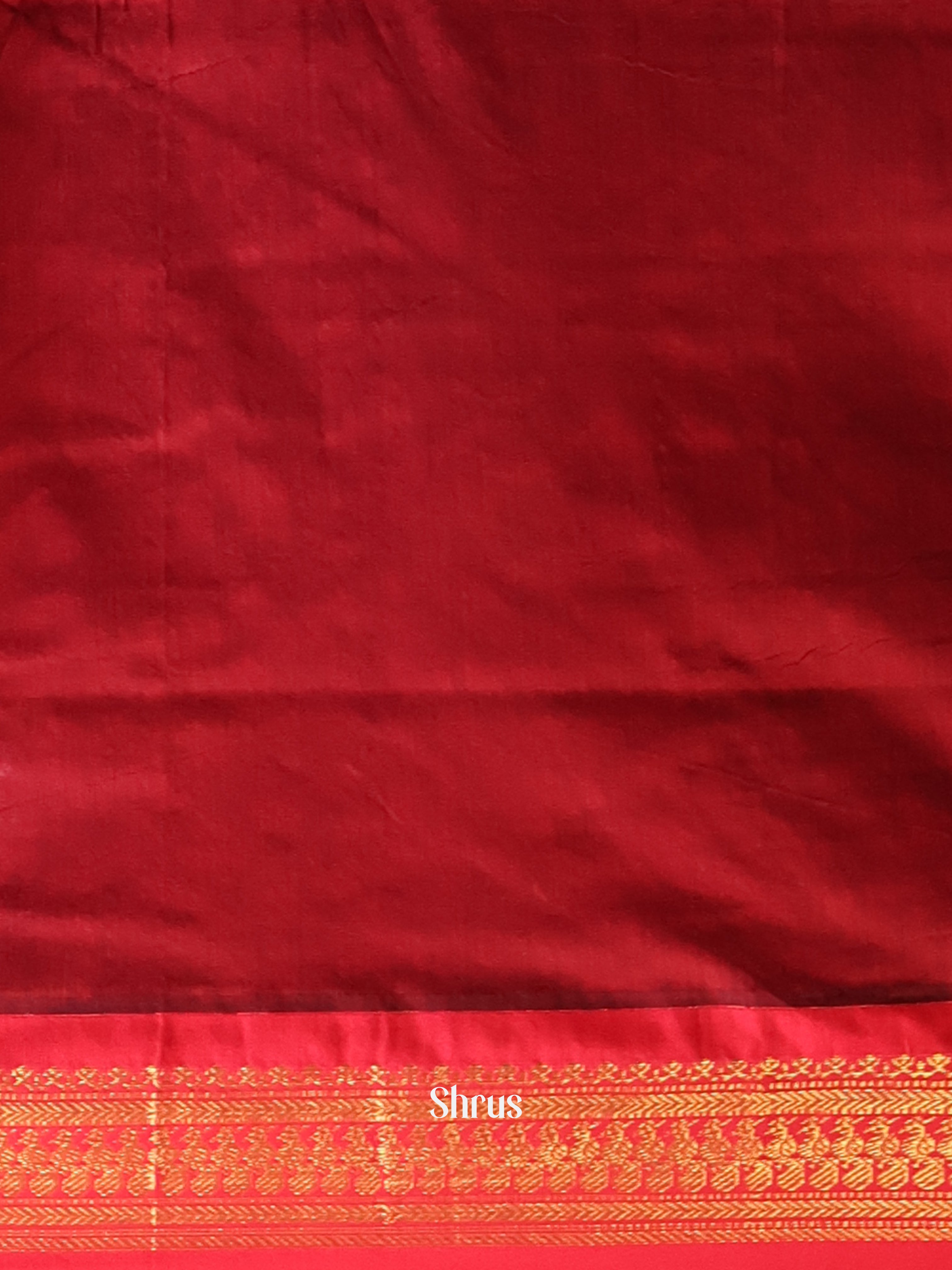 Green & Maroon - Kalyani Cotton Saree - Shop on Shrus.com