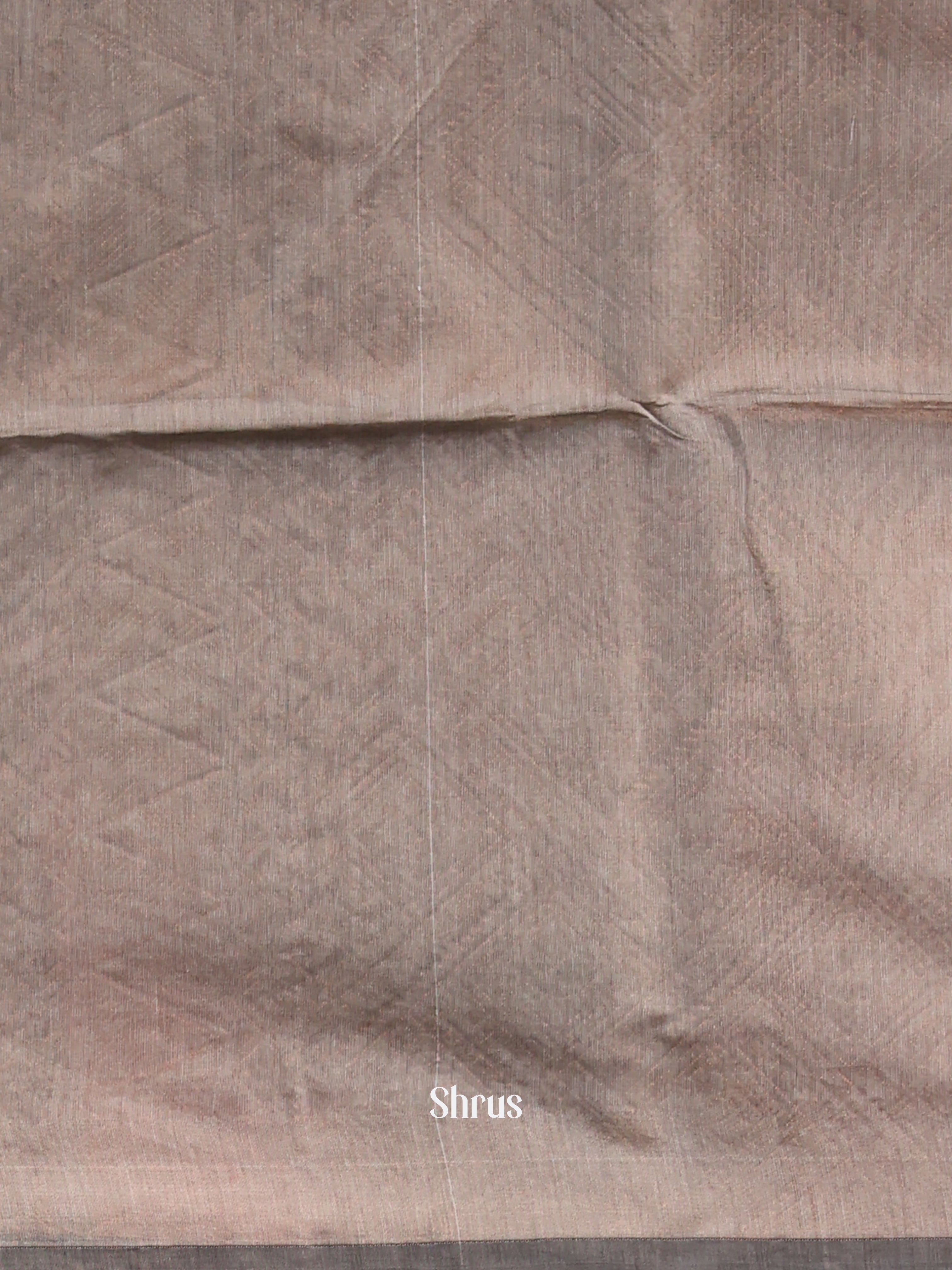 Green & Grey- Semi Silkcotton Saree - Shop on Shrus.com