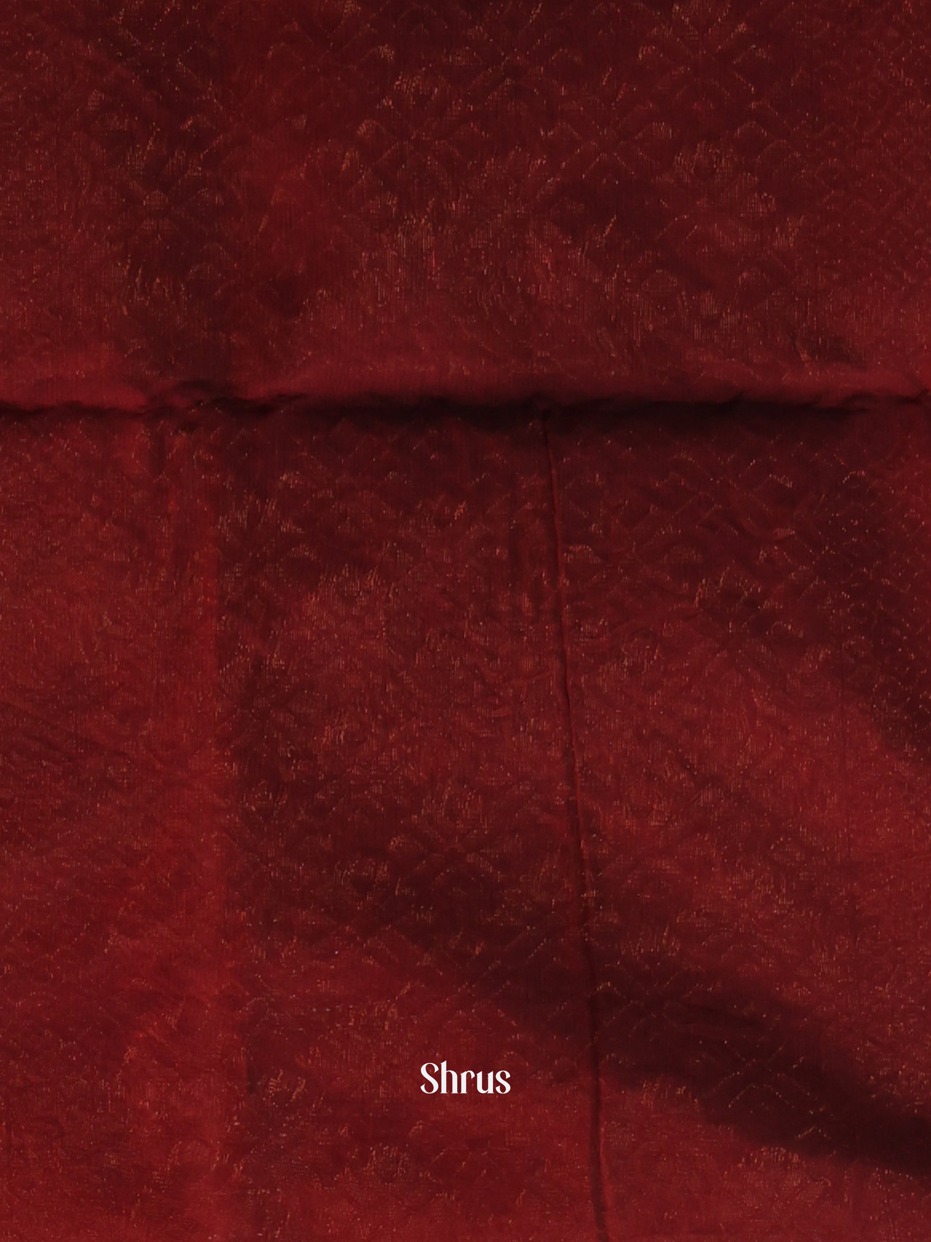 Army Green & Maroon - Semi Silkcotton Saree - Shop on Shrus.com