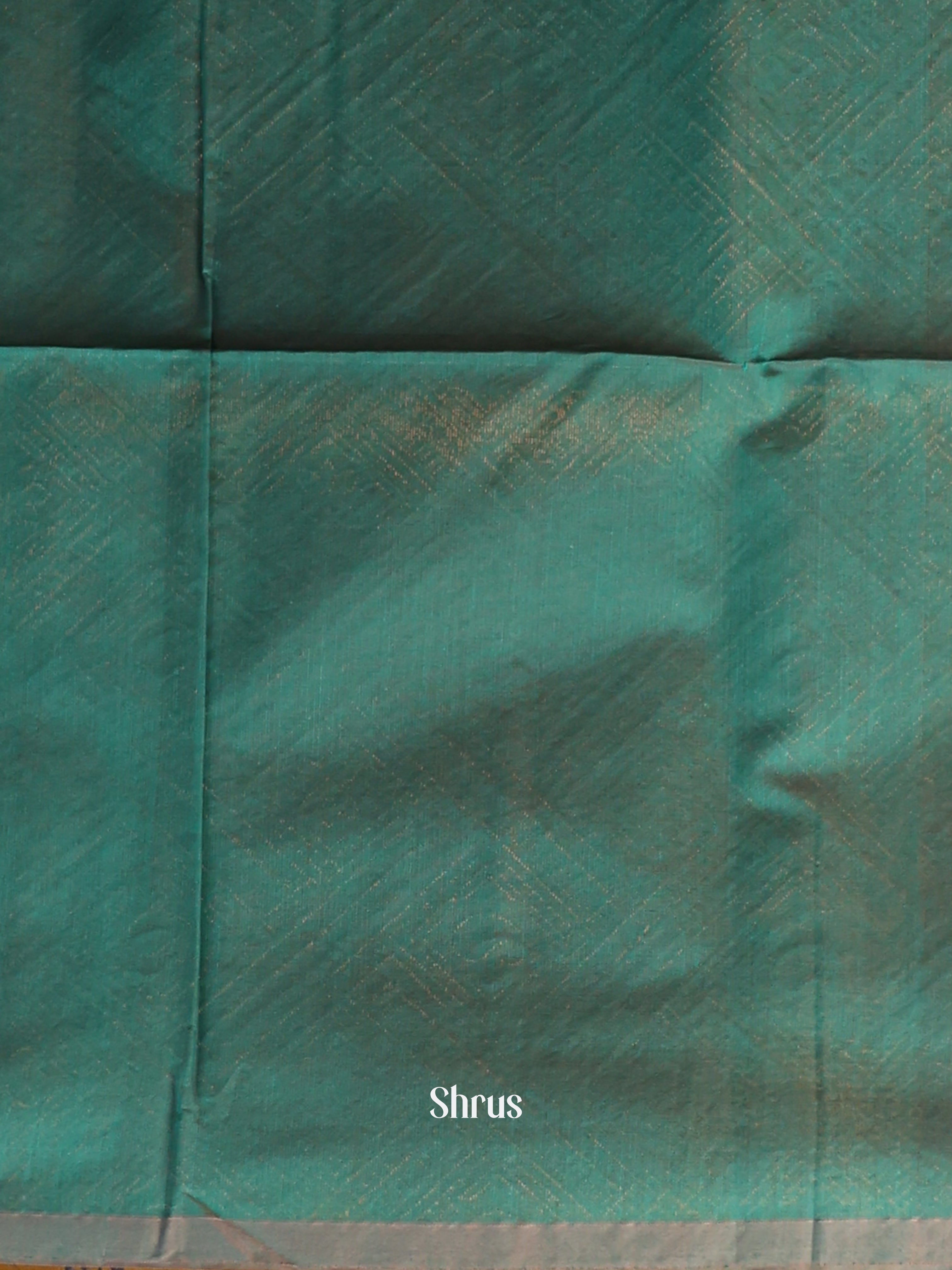 Orange & Green - Semi Silkcotton Saree - Shop on Shrus.com