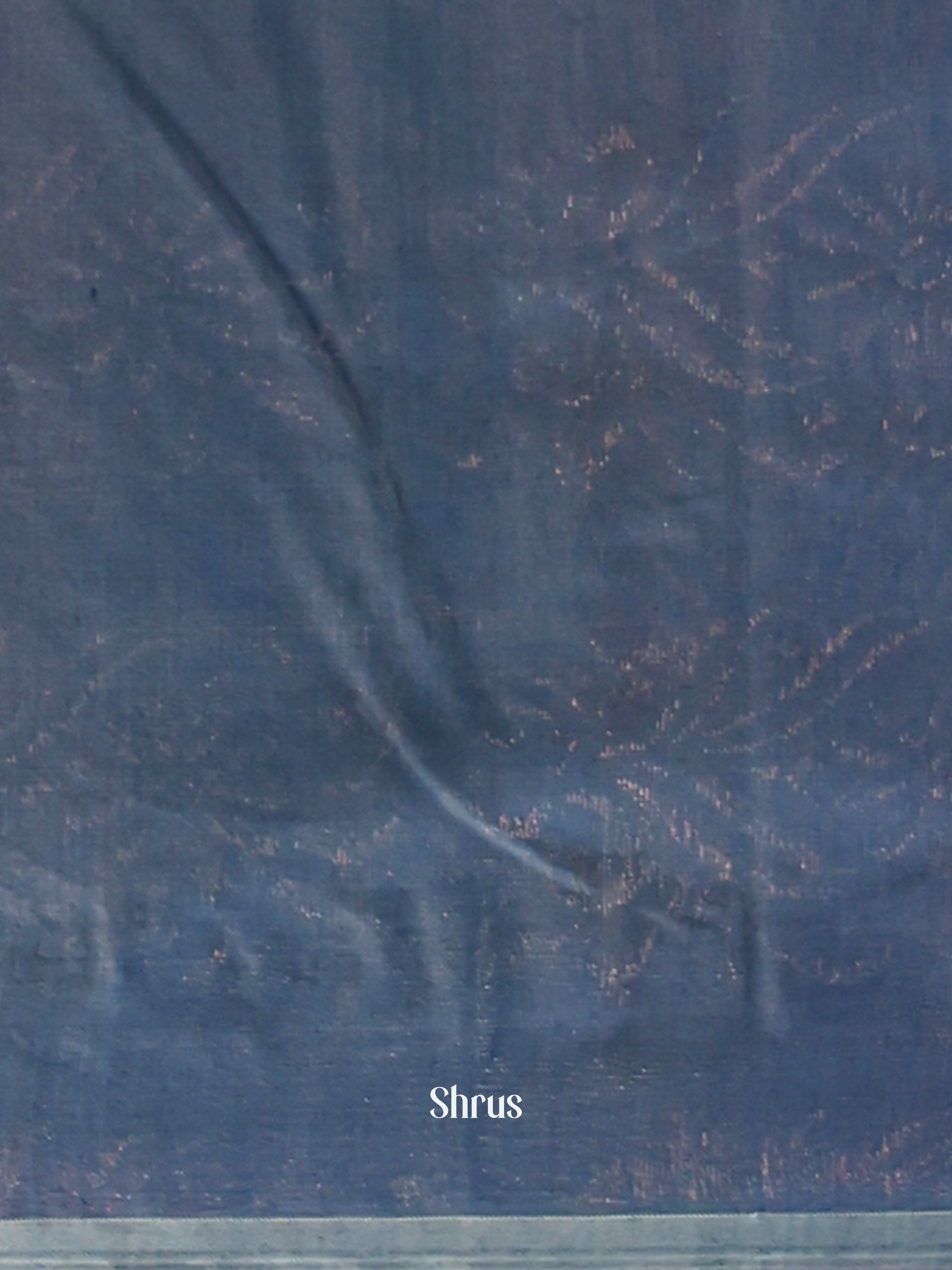 Ice Green & Grey - Semi Silkcotton Saree - Shop on Shrus.com