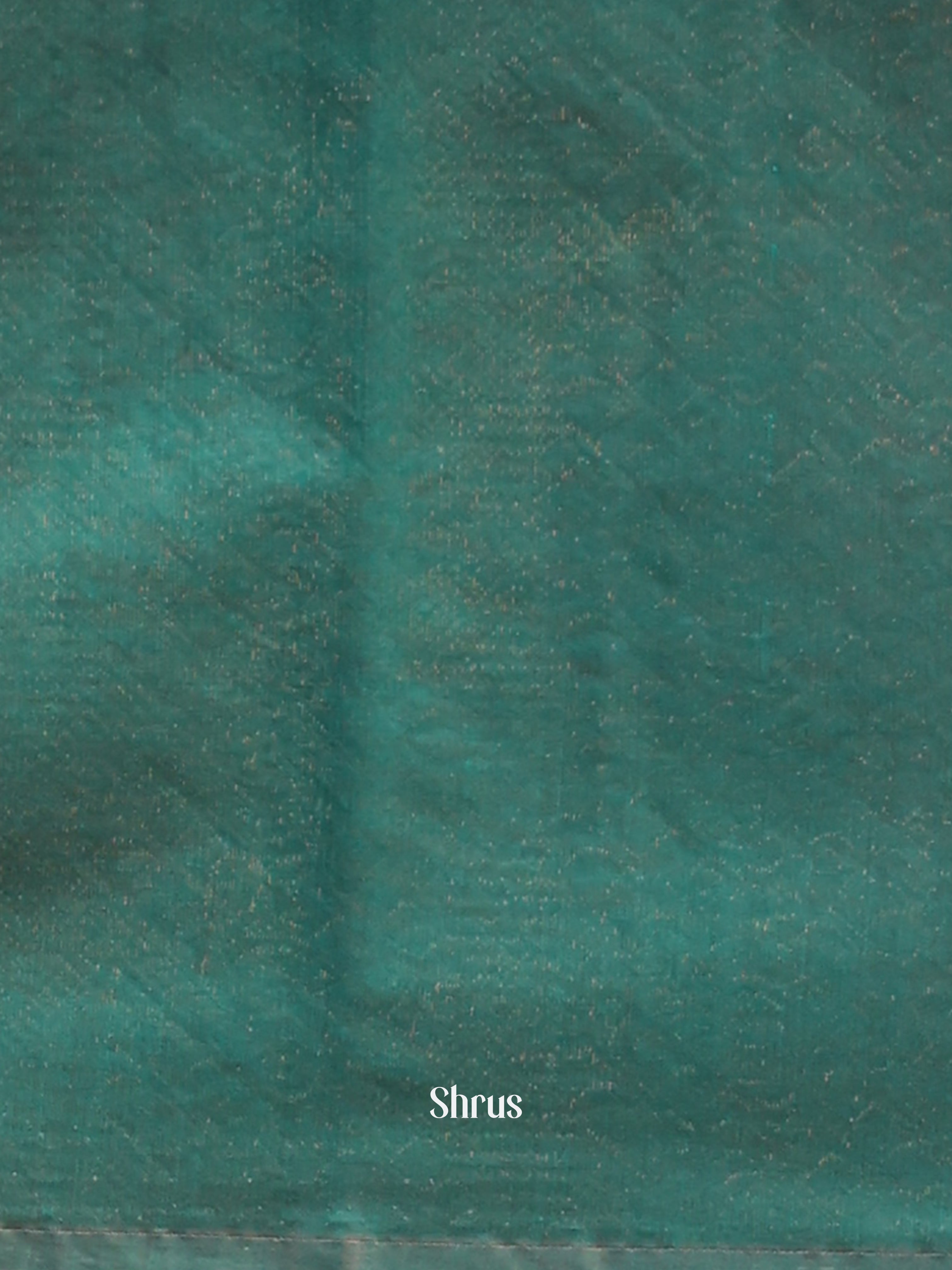 Peach & Green - Semi Silkcotton Saree - Shop on Shrus.com