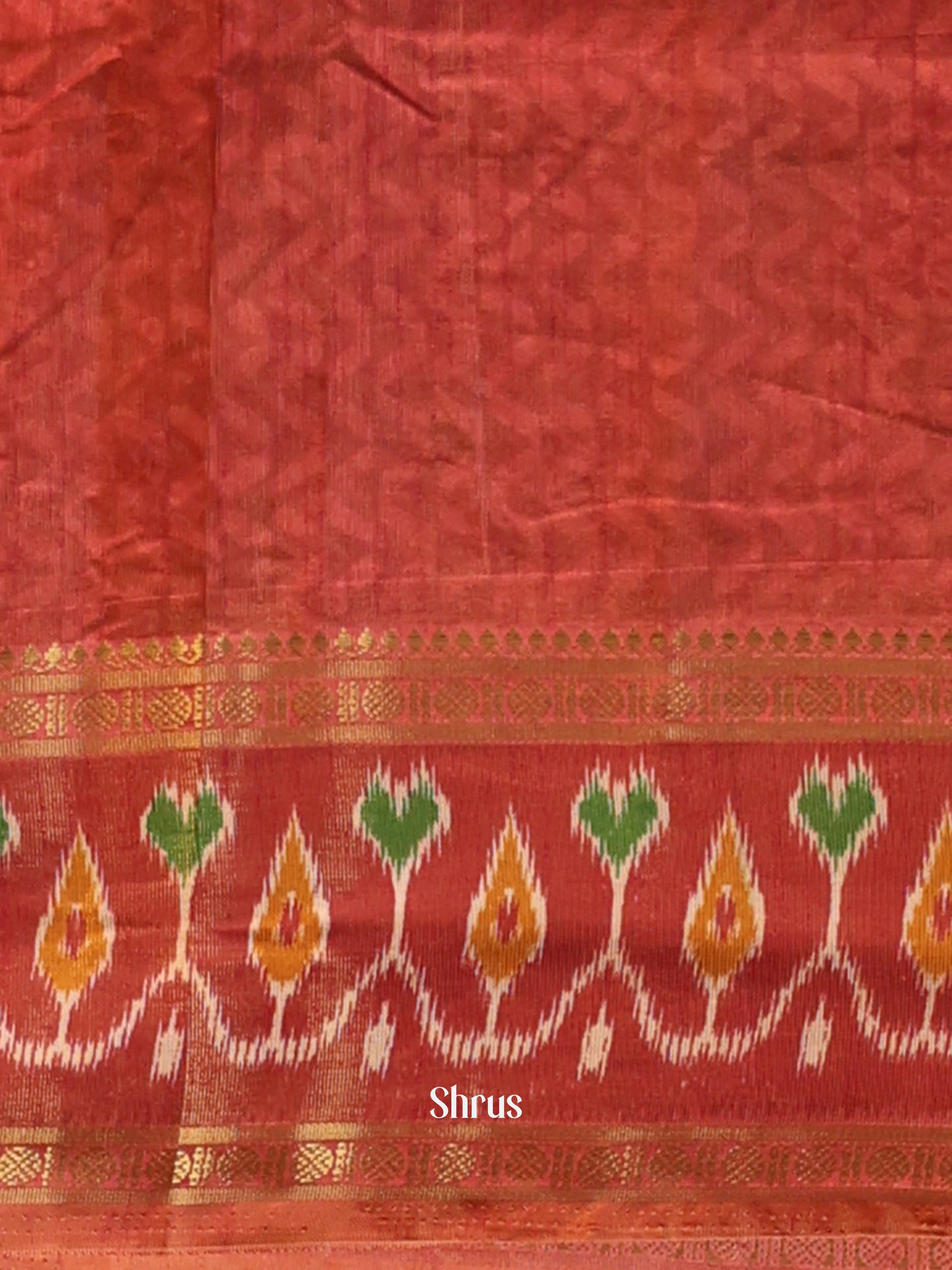 CJS17277 - Semi Patola Saree - Shop on Shrus.com