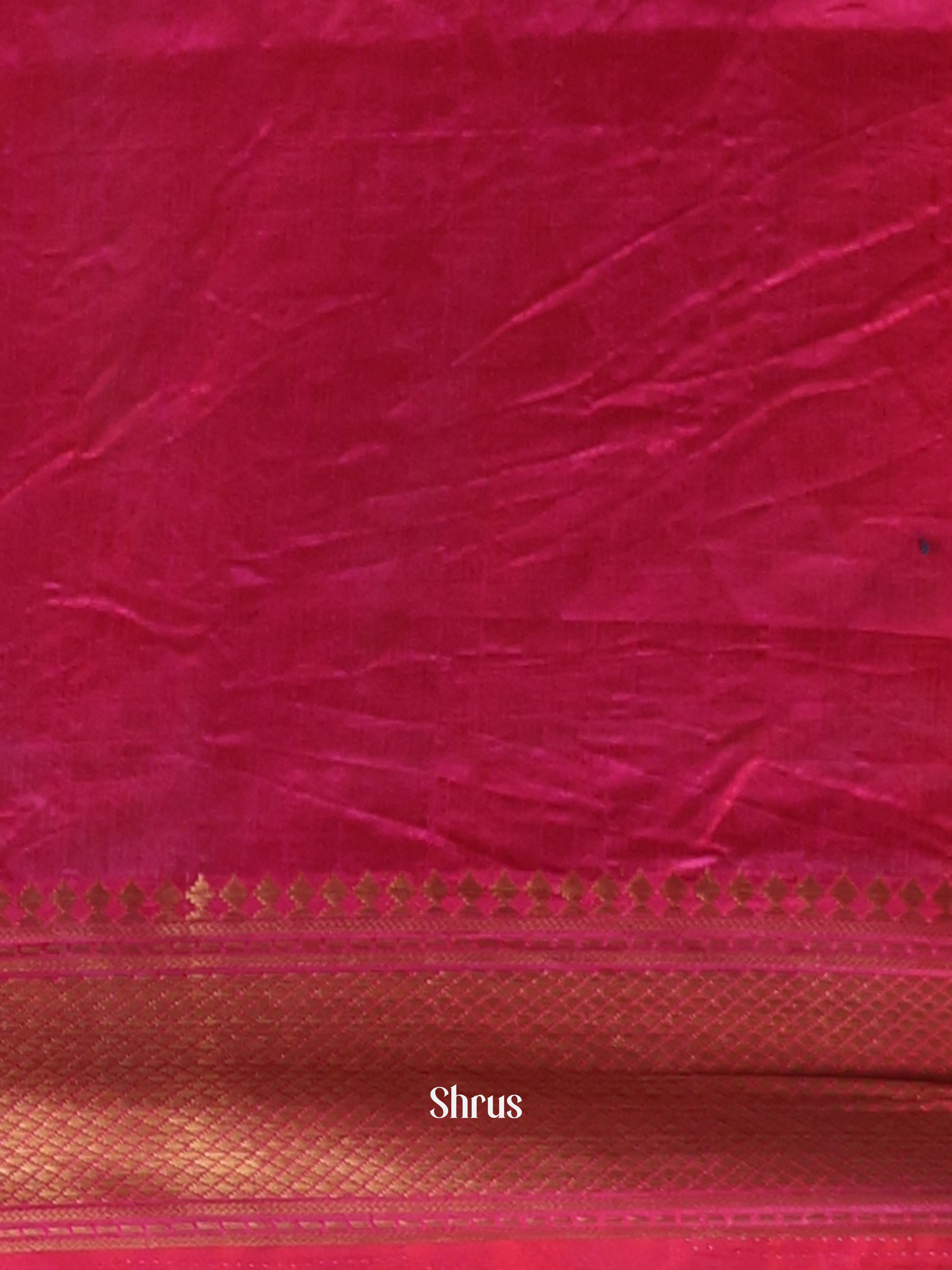 Purple & Pink - Semi Patola Saree - Shop on Shrus.com