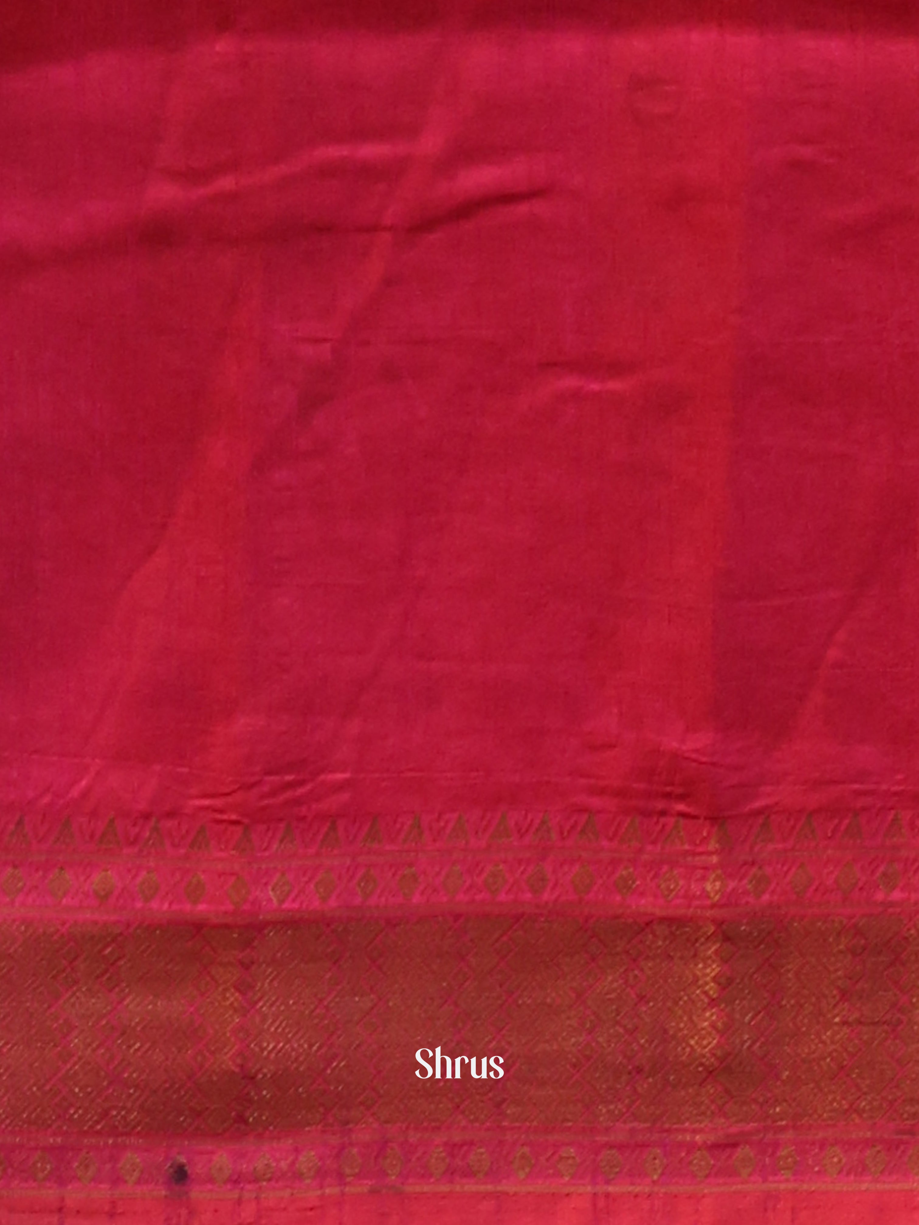 Purple & Pink - Semi Patola Saree - Shop on Shrus.com