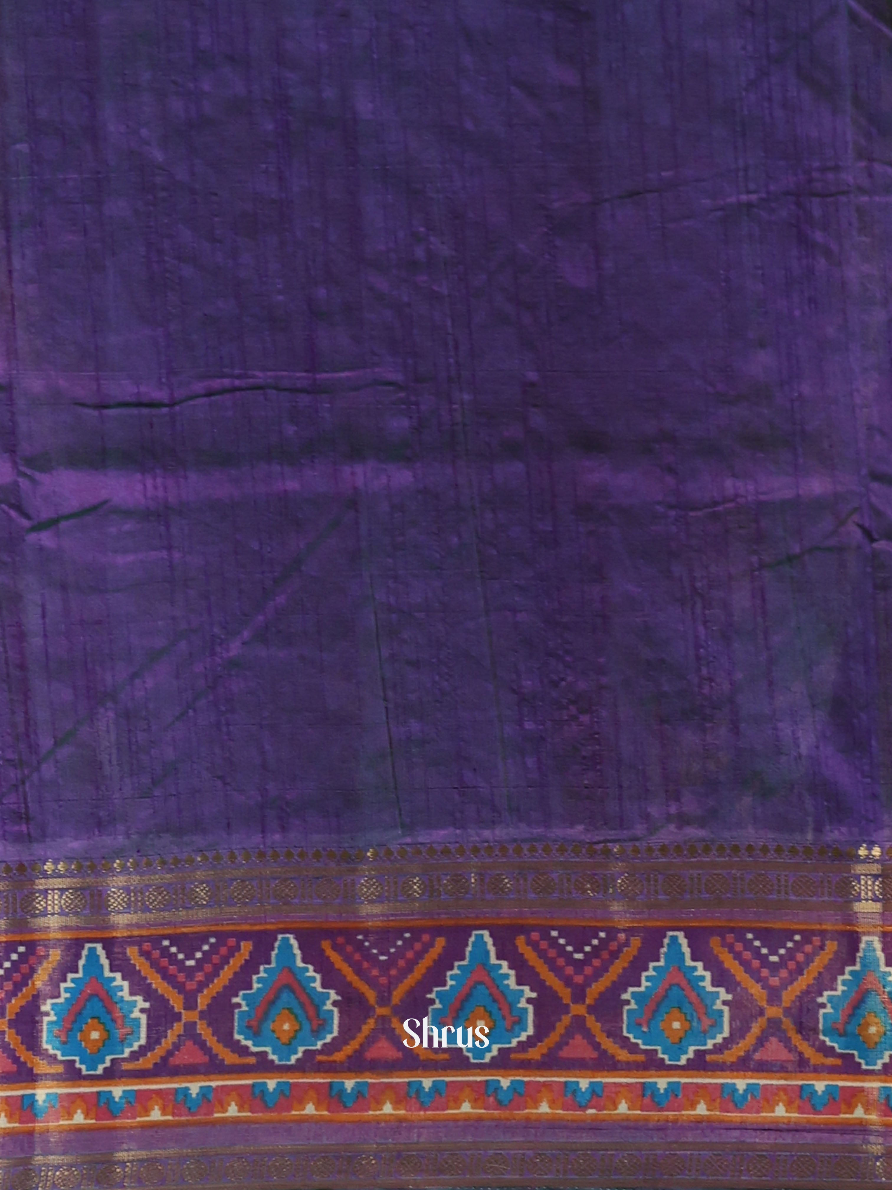 CJS17343 - Semi Patola Saree - Shop on Shrus.com