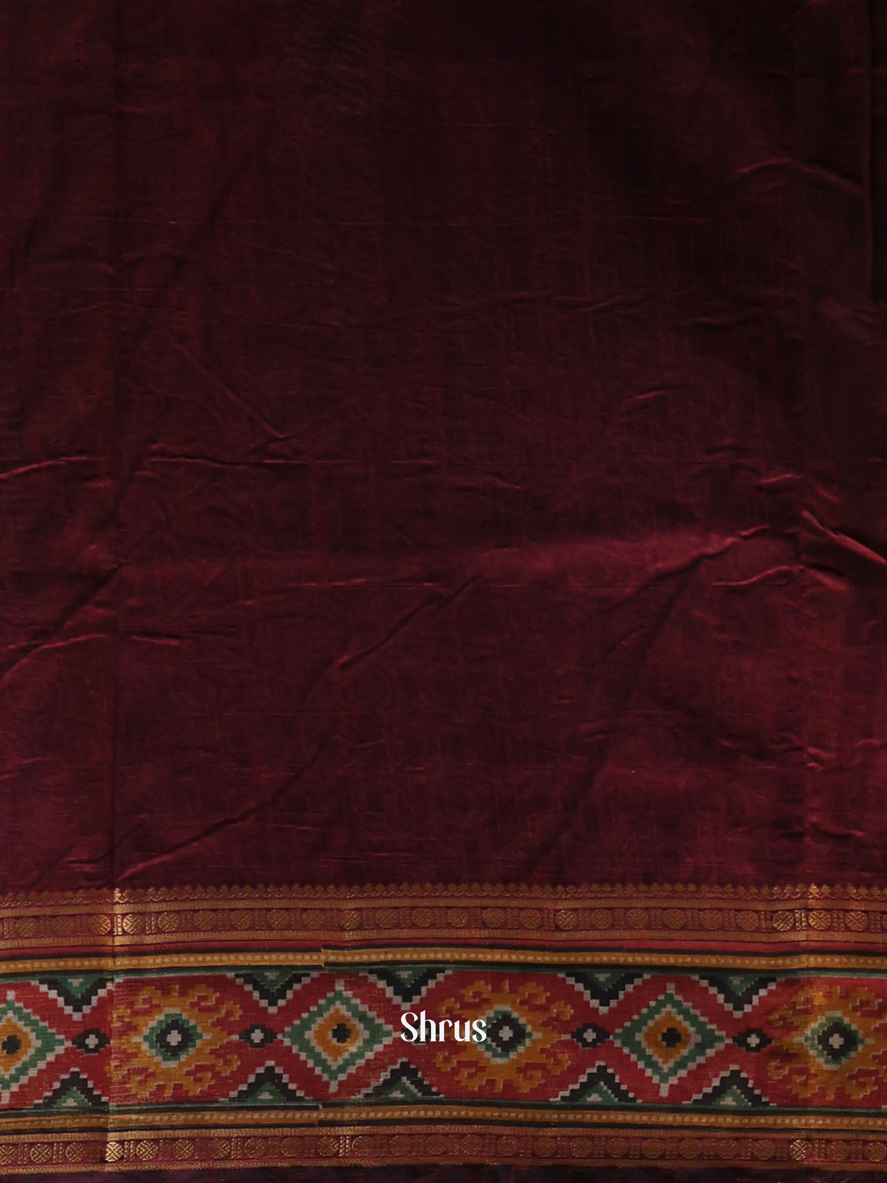 CJS17362 - Semi Patola Saree - Shop on Shrus.com