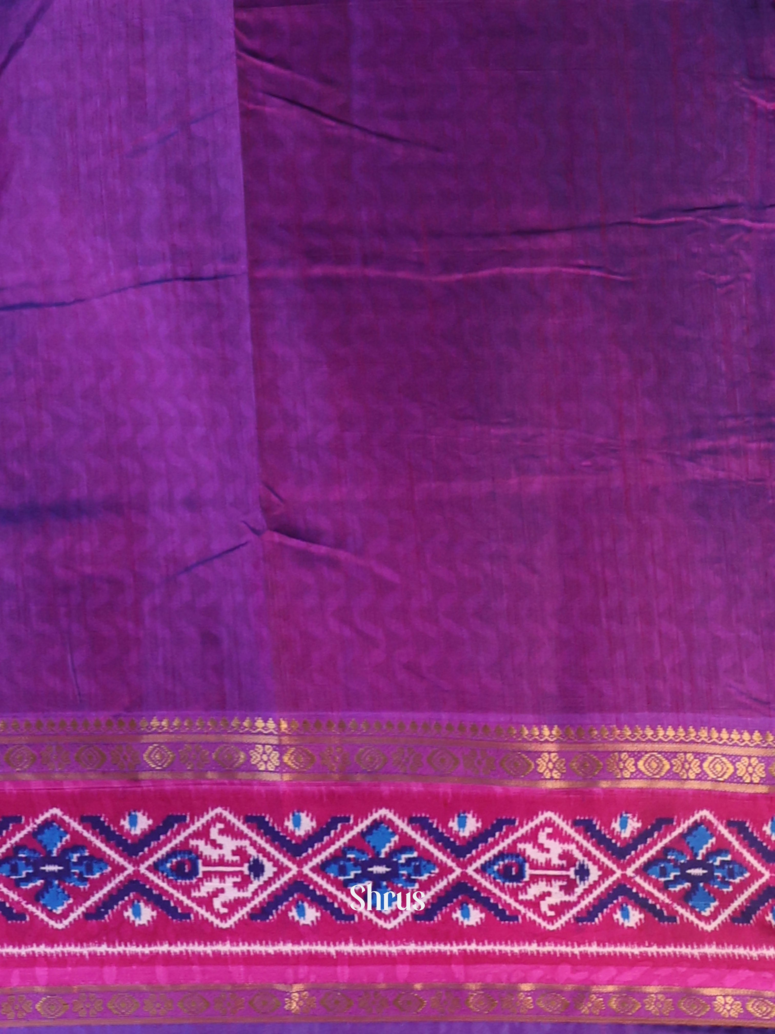 CJS17437 - Semi Patola Saree - Shop on Shrus.com