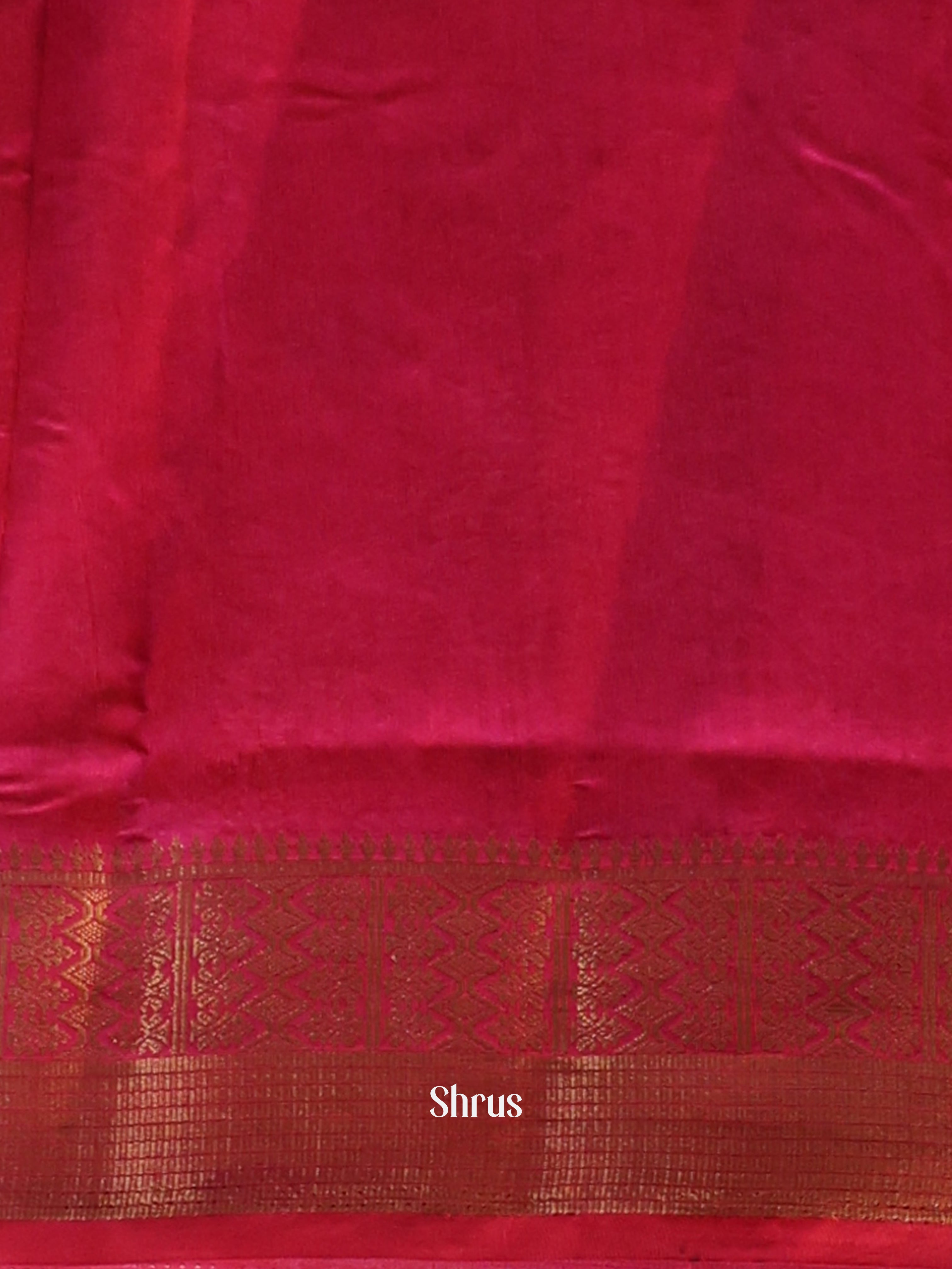 Purple & Pink - Semi Patola Saree - Shop on Shrus.com