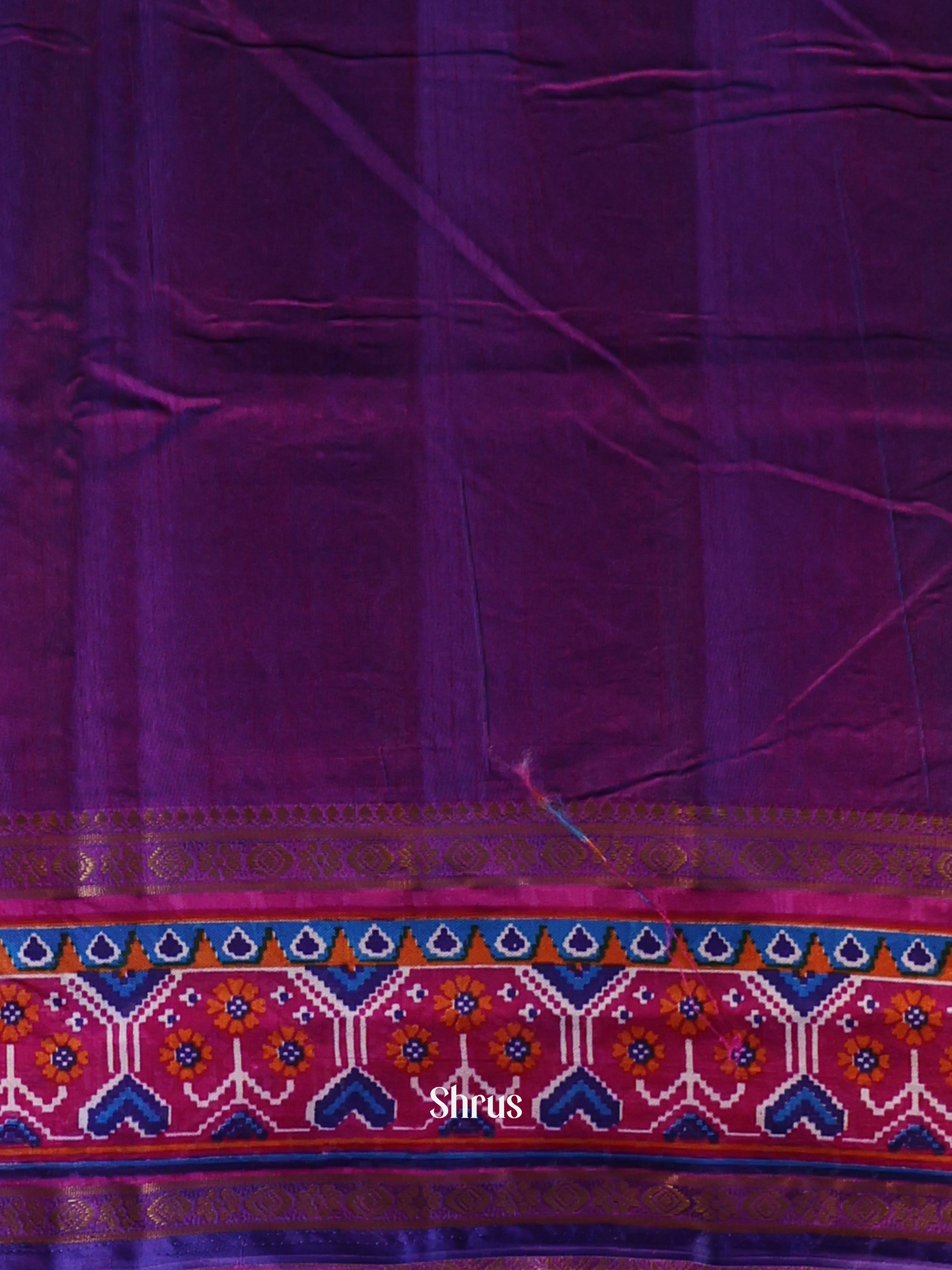 CJS17482 - Semi Patola Saree - Shop on Shrus.com