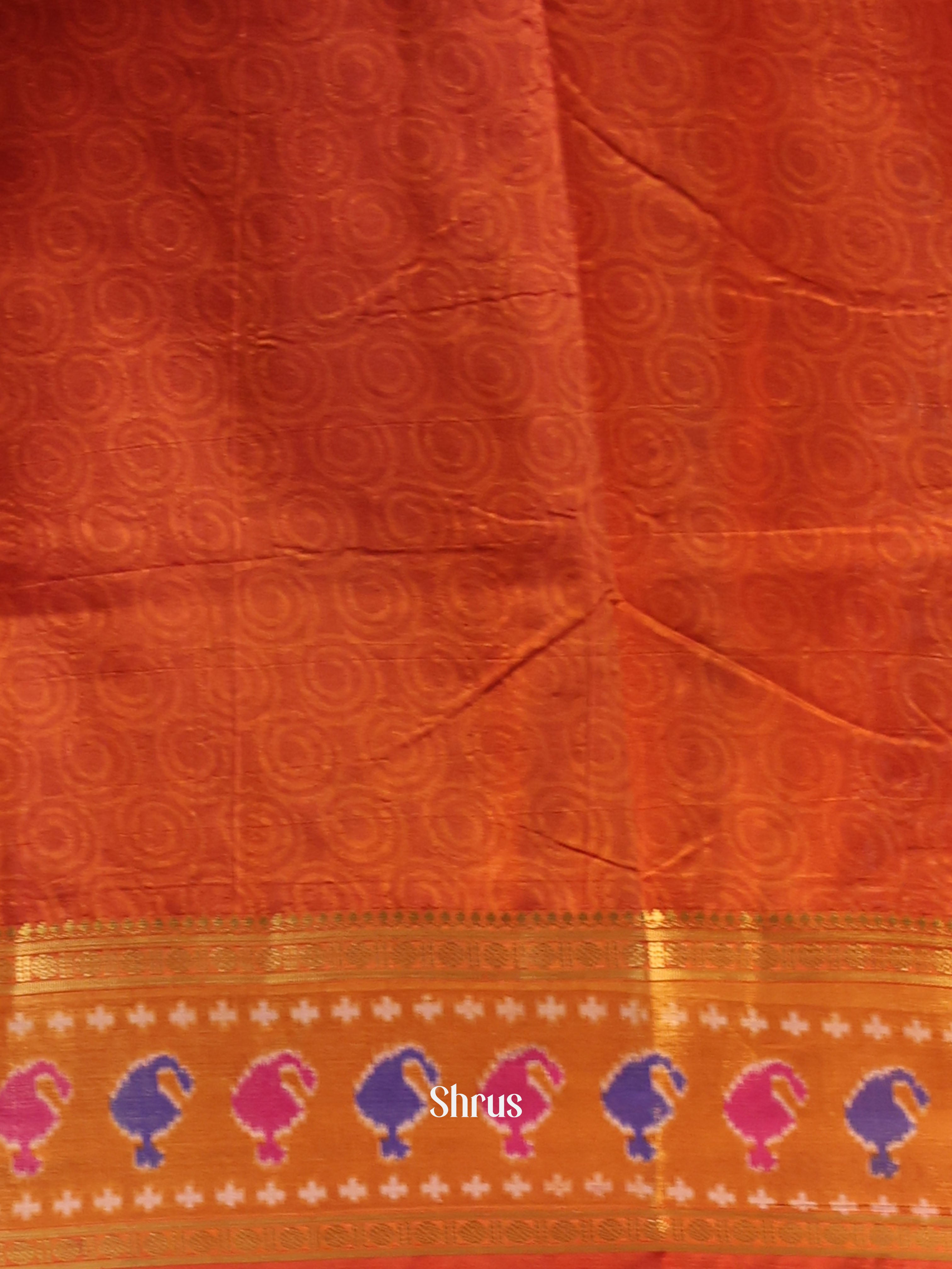CJS17499 - Semi Patola Saree - Shop on Shrus.com