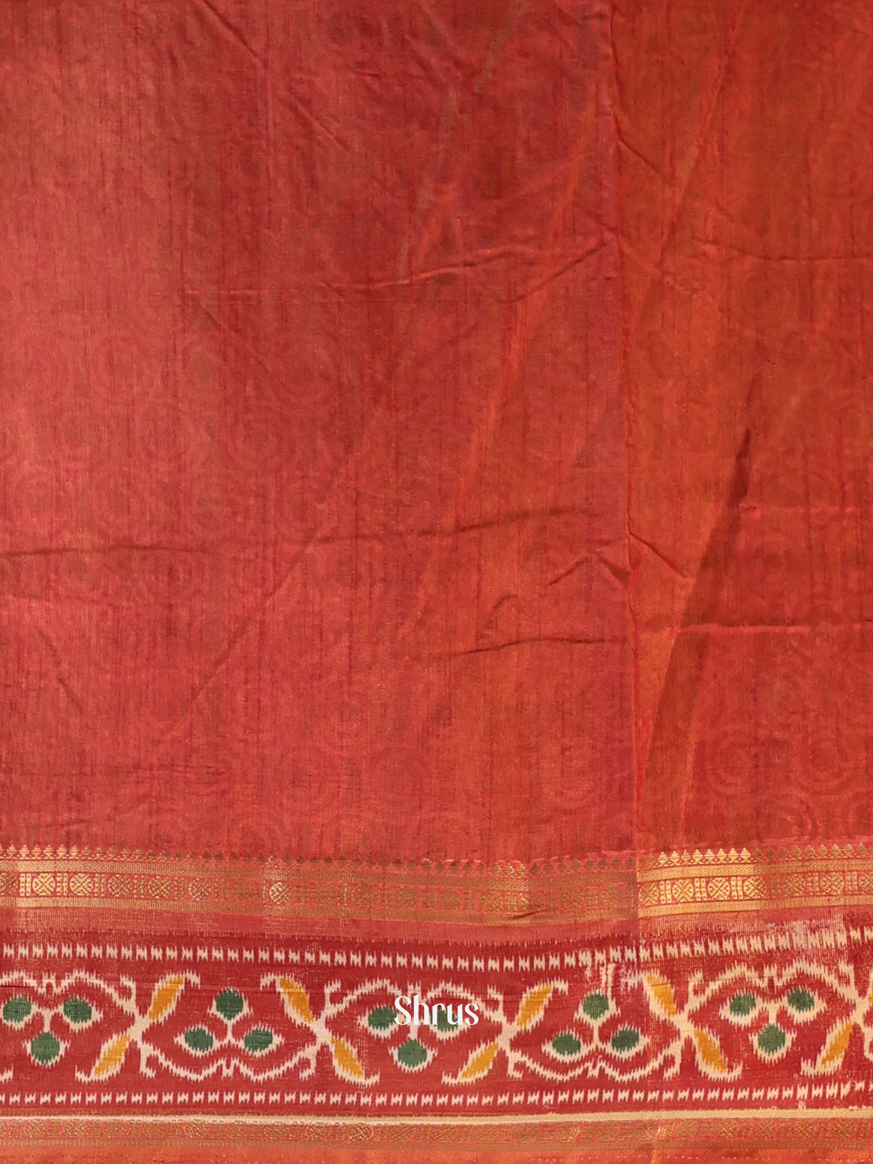 CJS17500 - Semi Patola Saree - Shop on Shrus.com