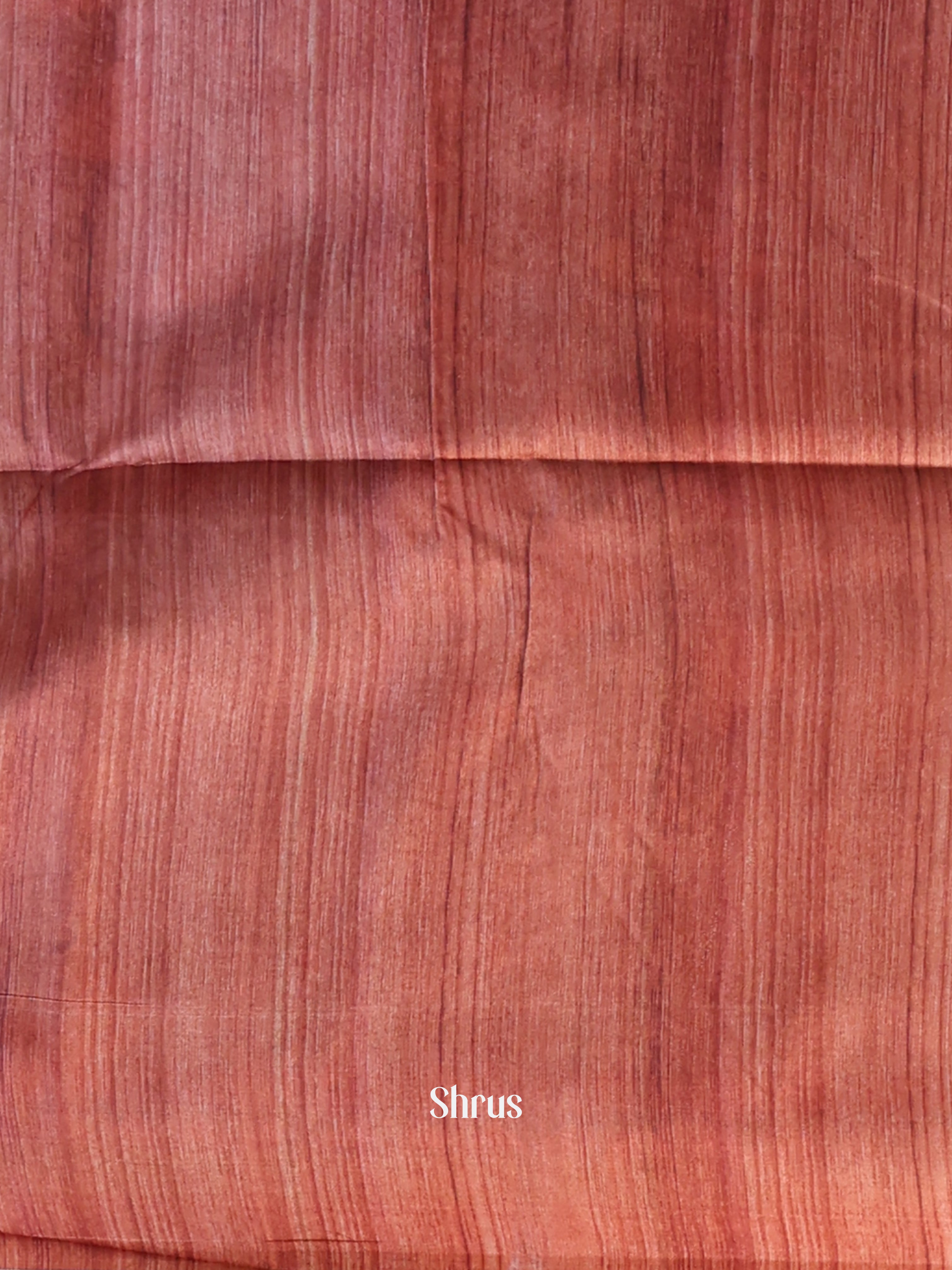 Blue & Brown - Champa semitussar Saree - Shop on Shrus.com