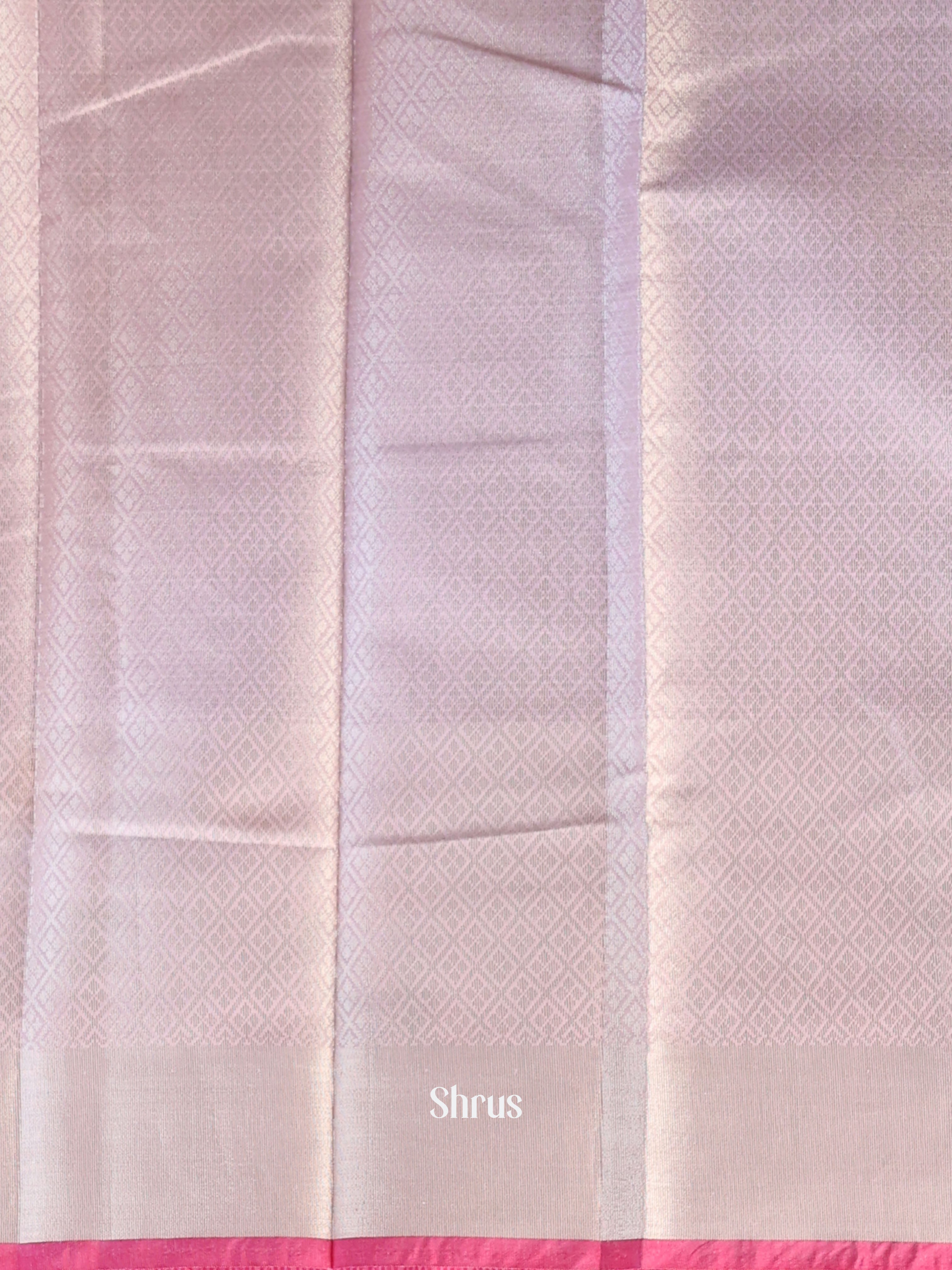 Baby Pink- Kora Banarasi Saree - Shop on Shrus.com
