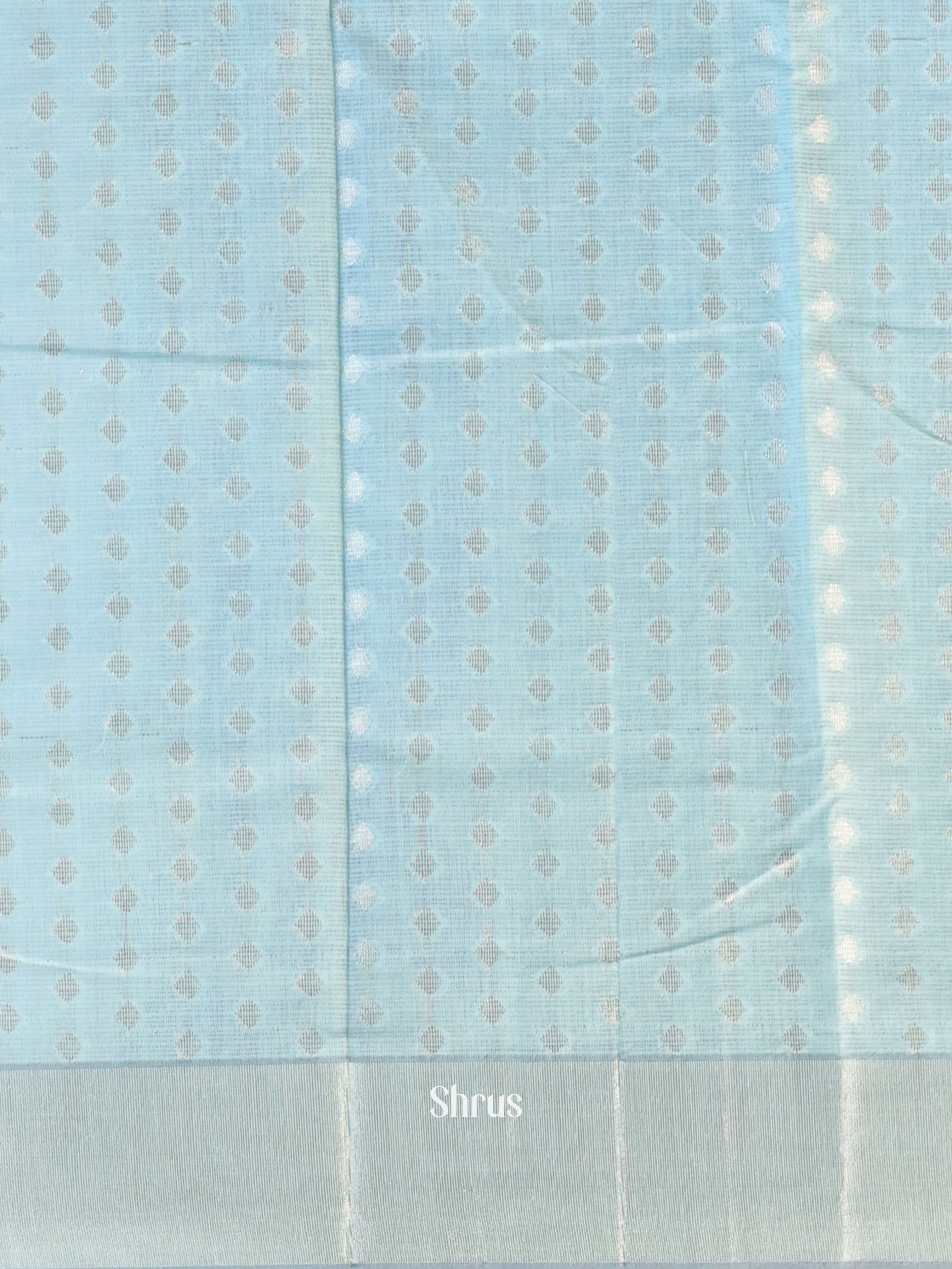 Blue- Kora Banarasi Saree - Shop on Shrus.com