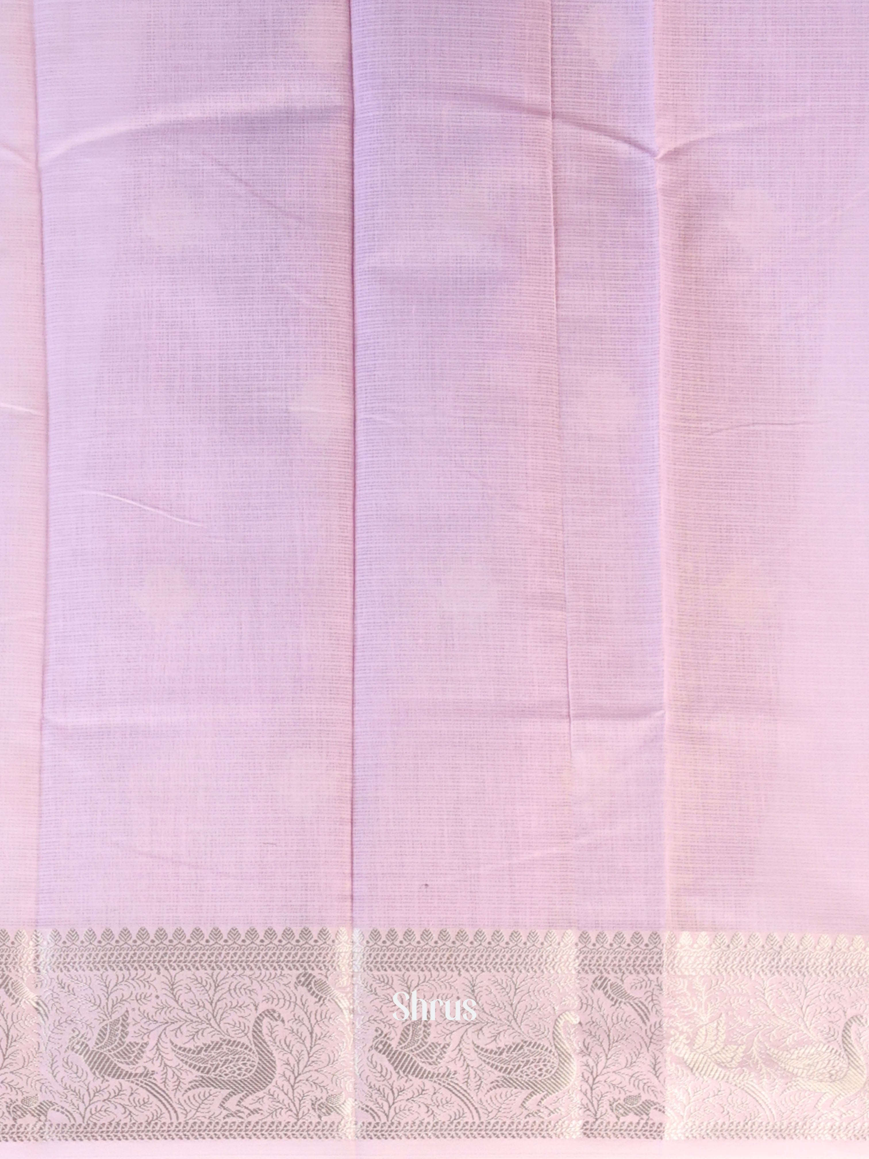 Pink- Kora Banarasi Saree - Shop on Shrus.com