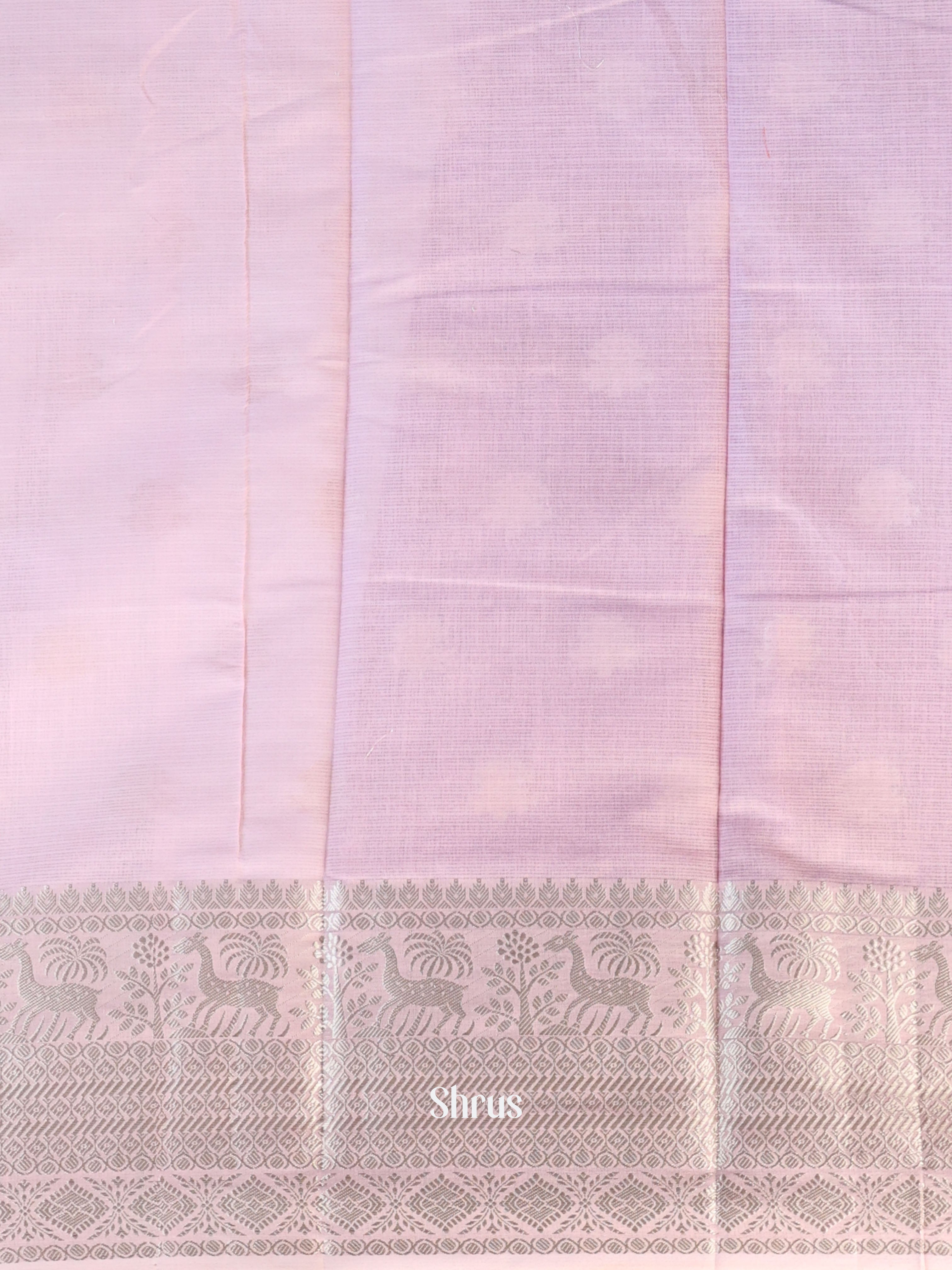 Pink- Kora Banarasi Saree - Shop on Shrus.com