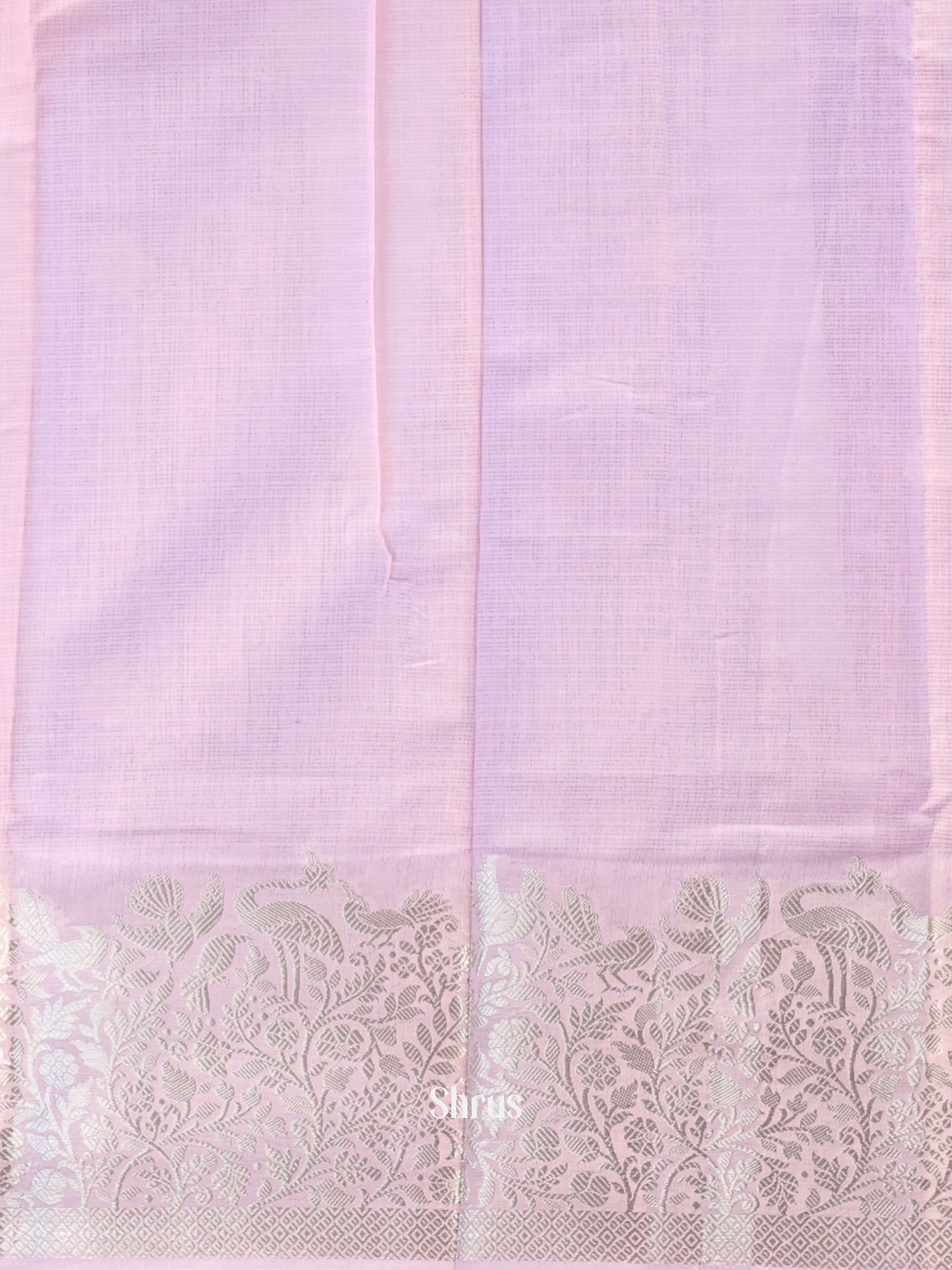 Pink- Kora Banarasi Saree - Shop on Shrus.com