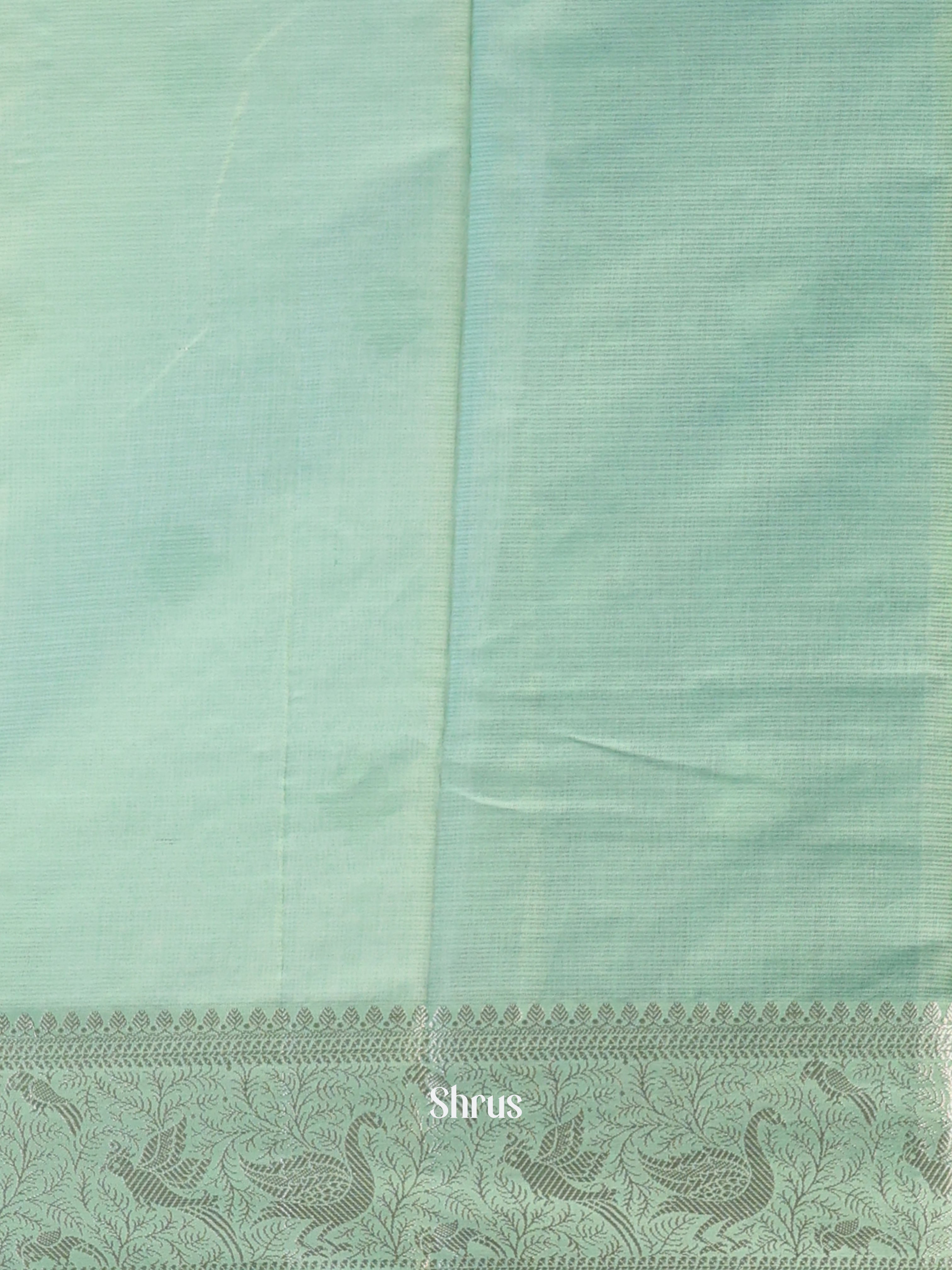 Green - Kora Banarasi Saree - Shop on Shrus.com