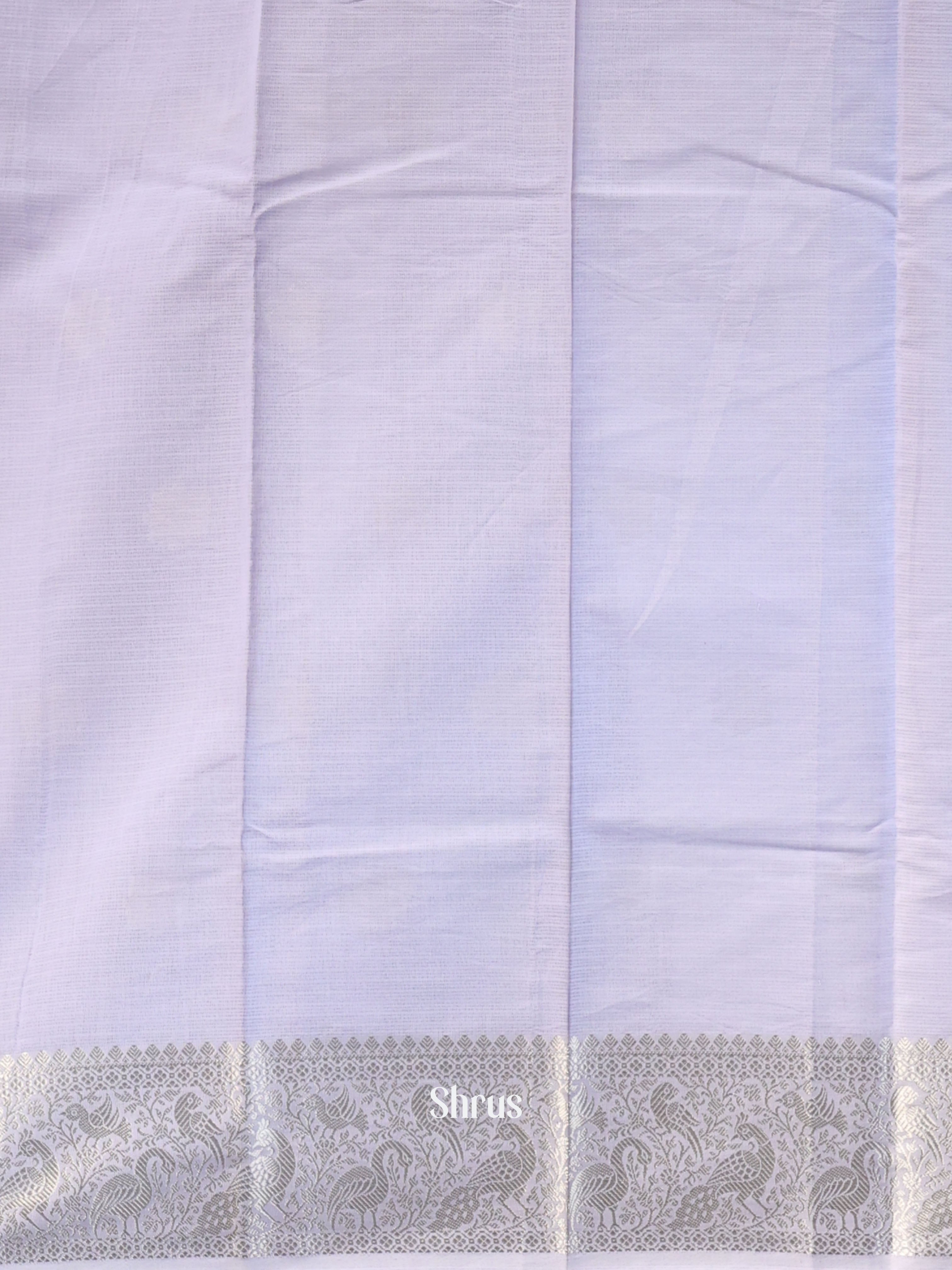 Lavender- Kora Banarasi Saree - Shop on Shrus.com