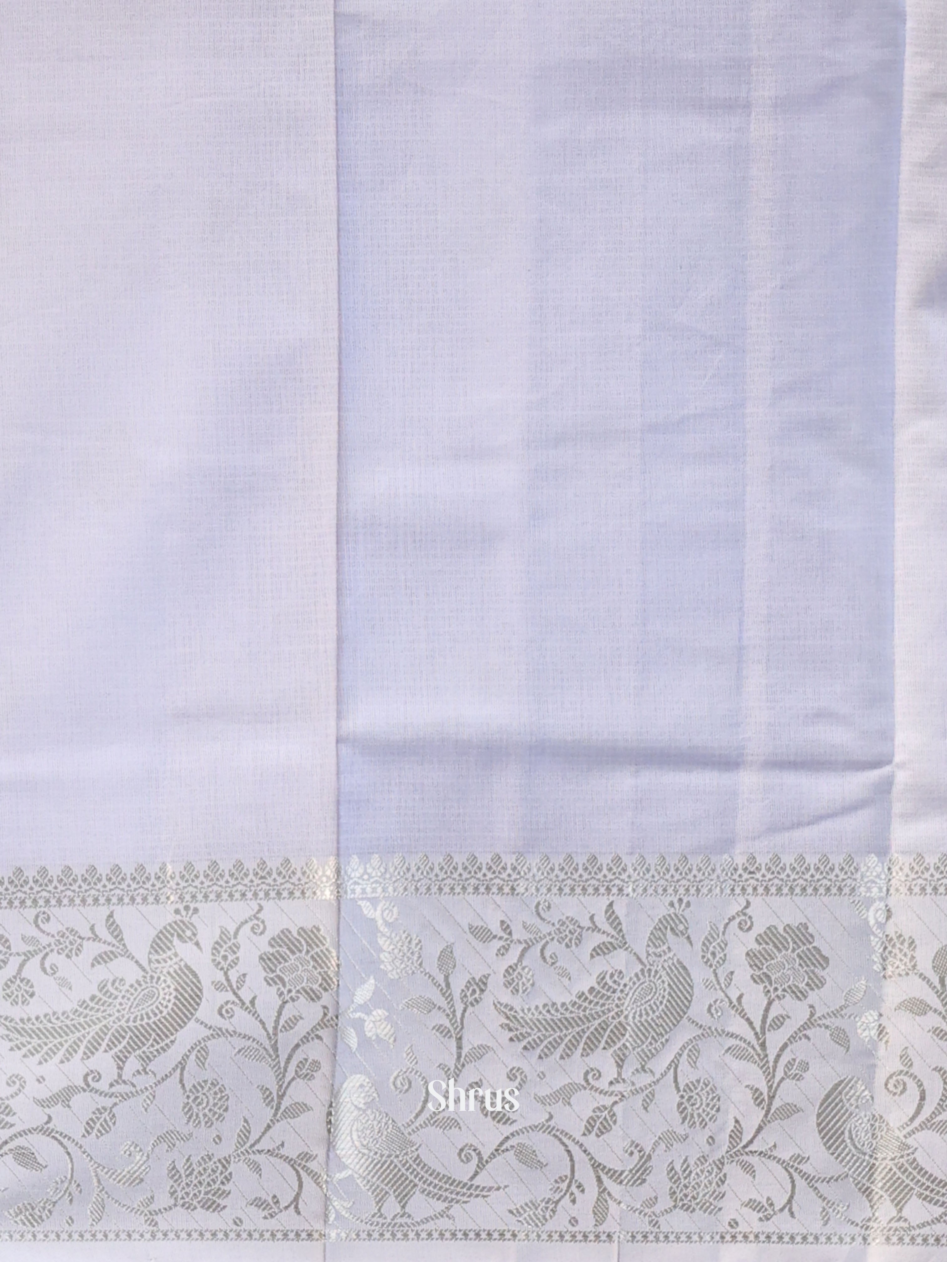 Lavender- Kora Banarasi Saree - Shop on Shrus.com
