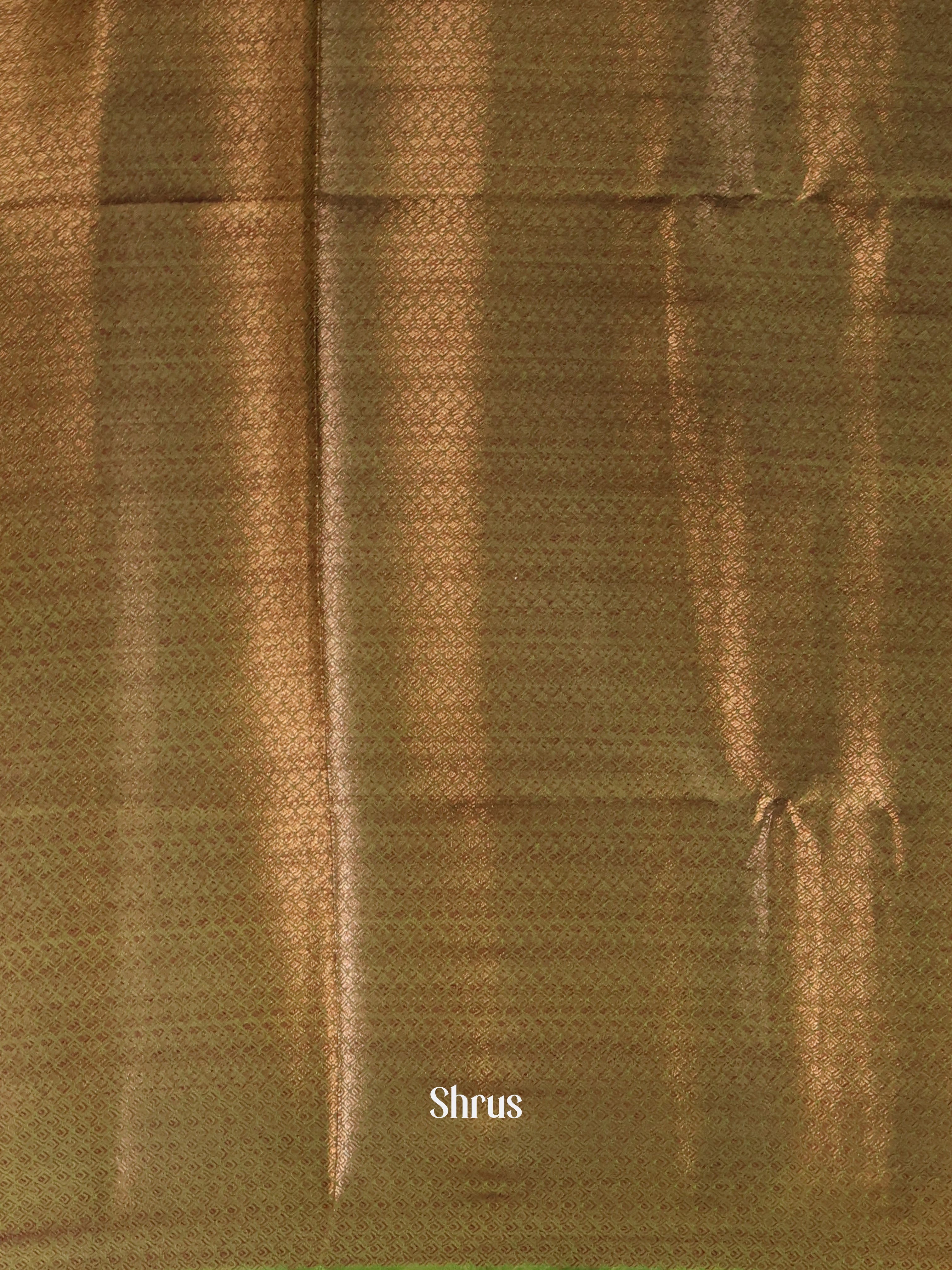 Red & Green - Semi Jute Saree - Shop on Shrus.com