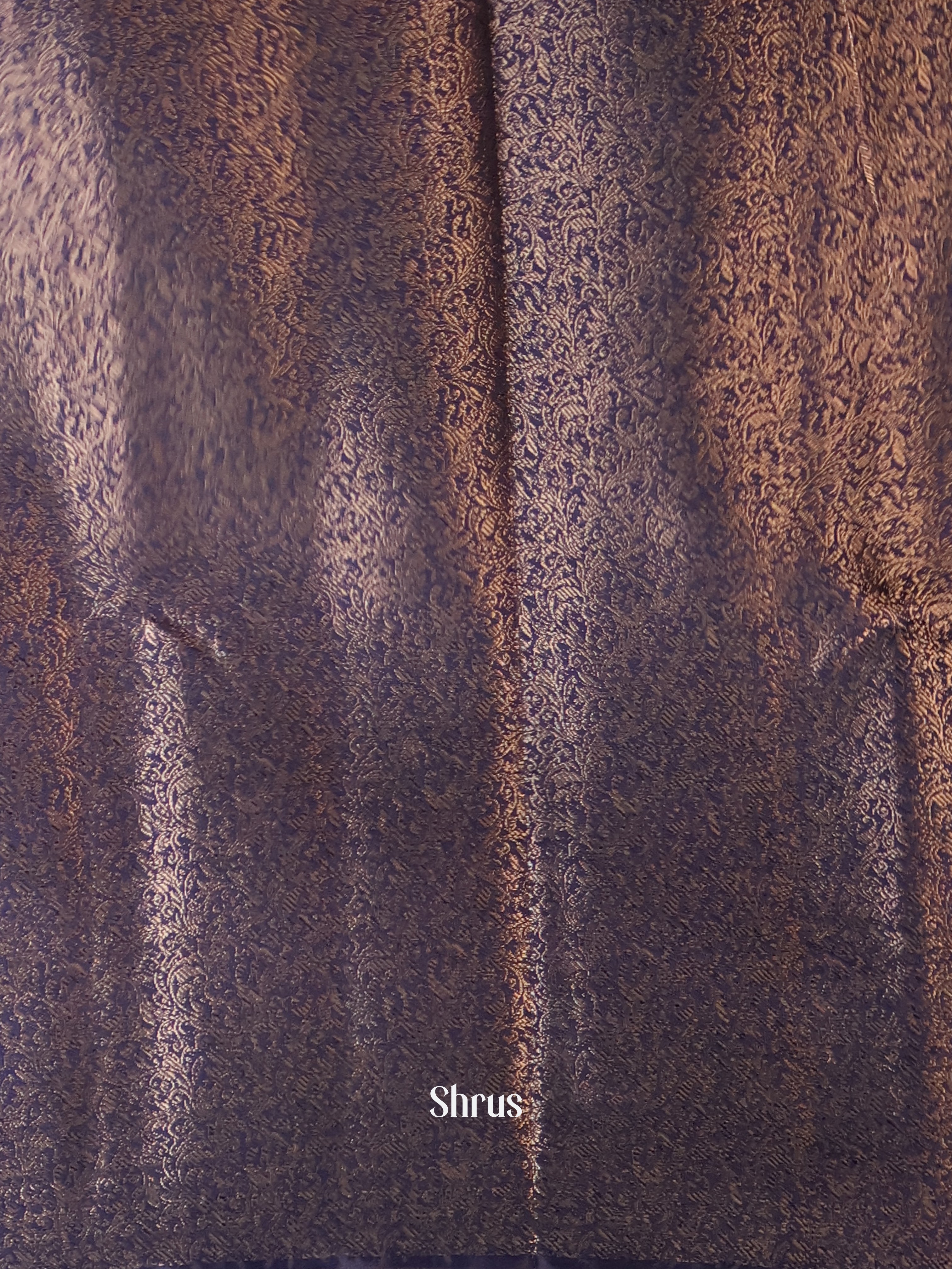 Red & Blue - Semi Jute Saree - Shop on Shrus.com