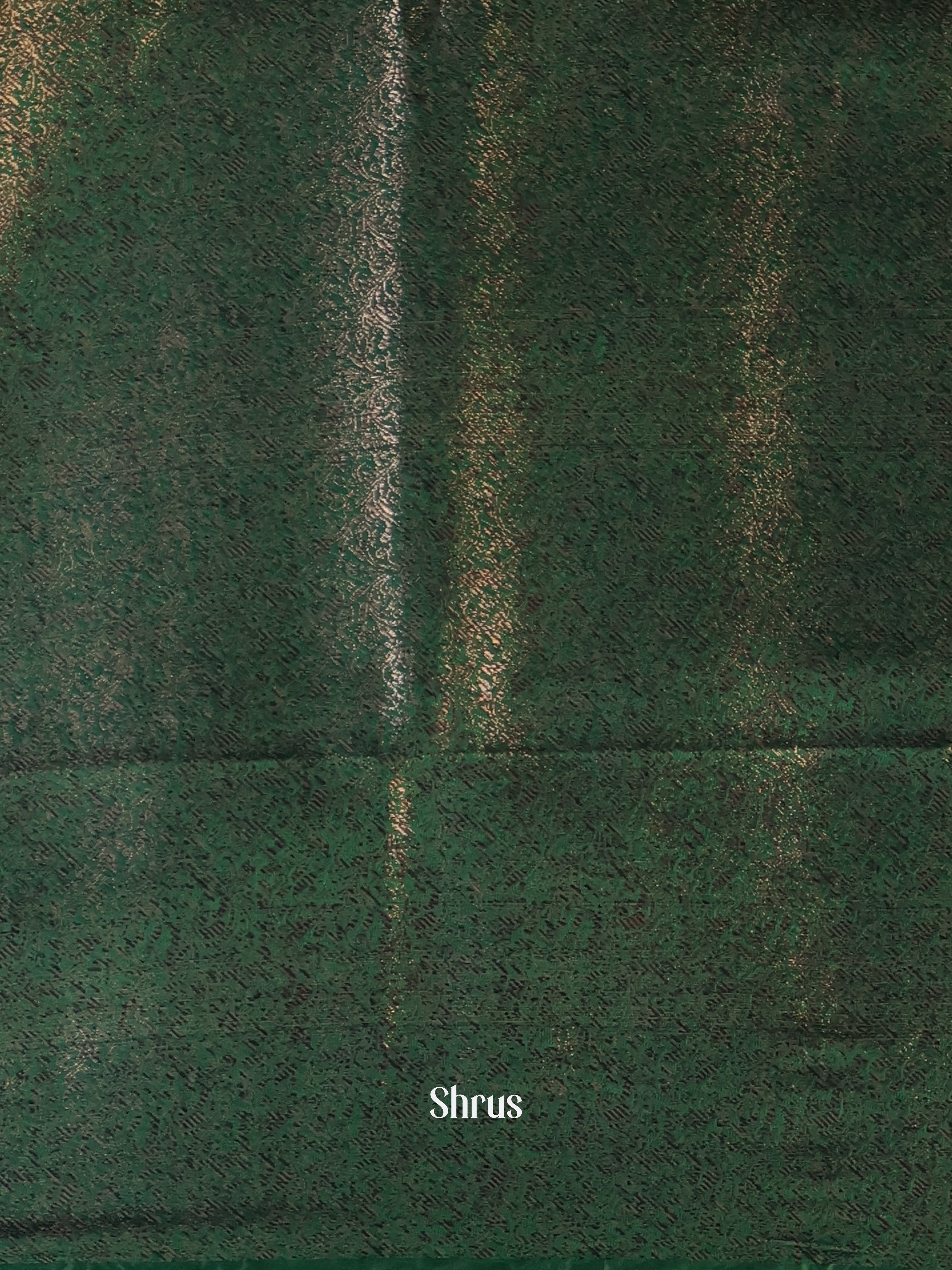 Purple & Green- Semi Jute Saree - Shop on Shrus.com