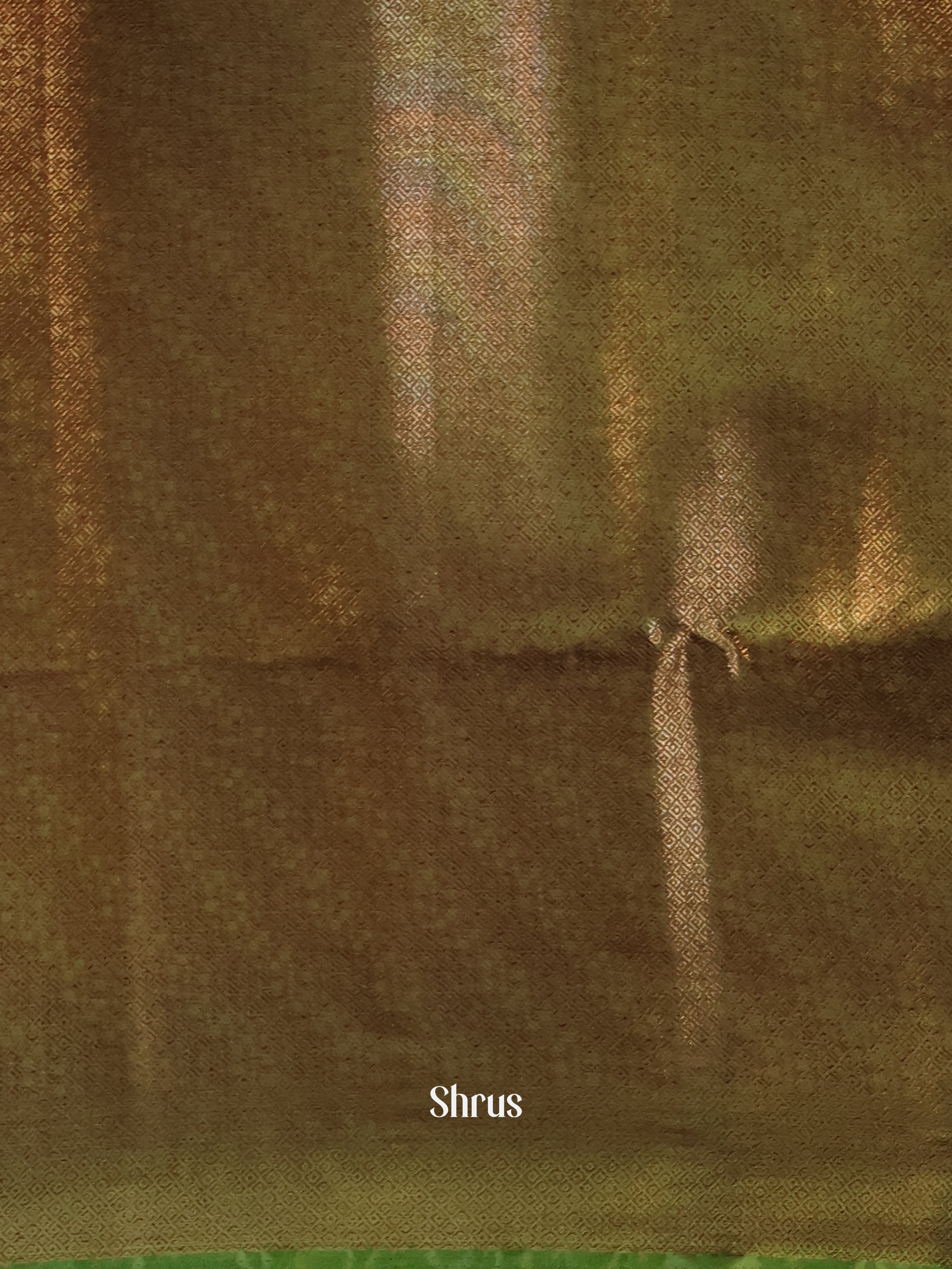 Red & Green- Semi Jute Saree - Shop on Shrus.com