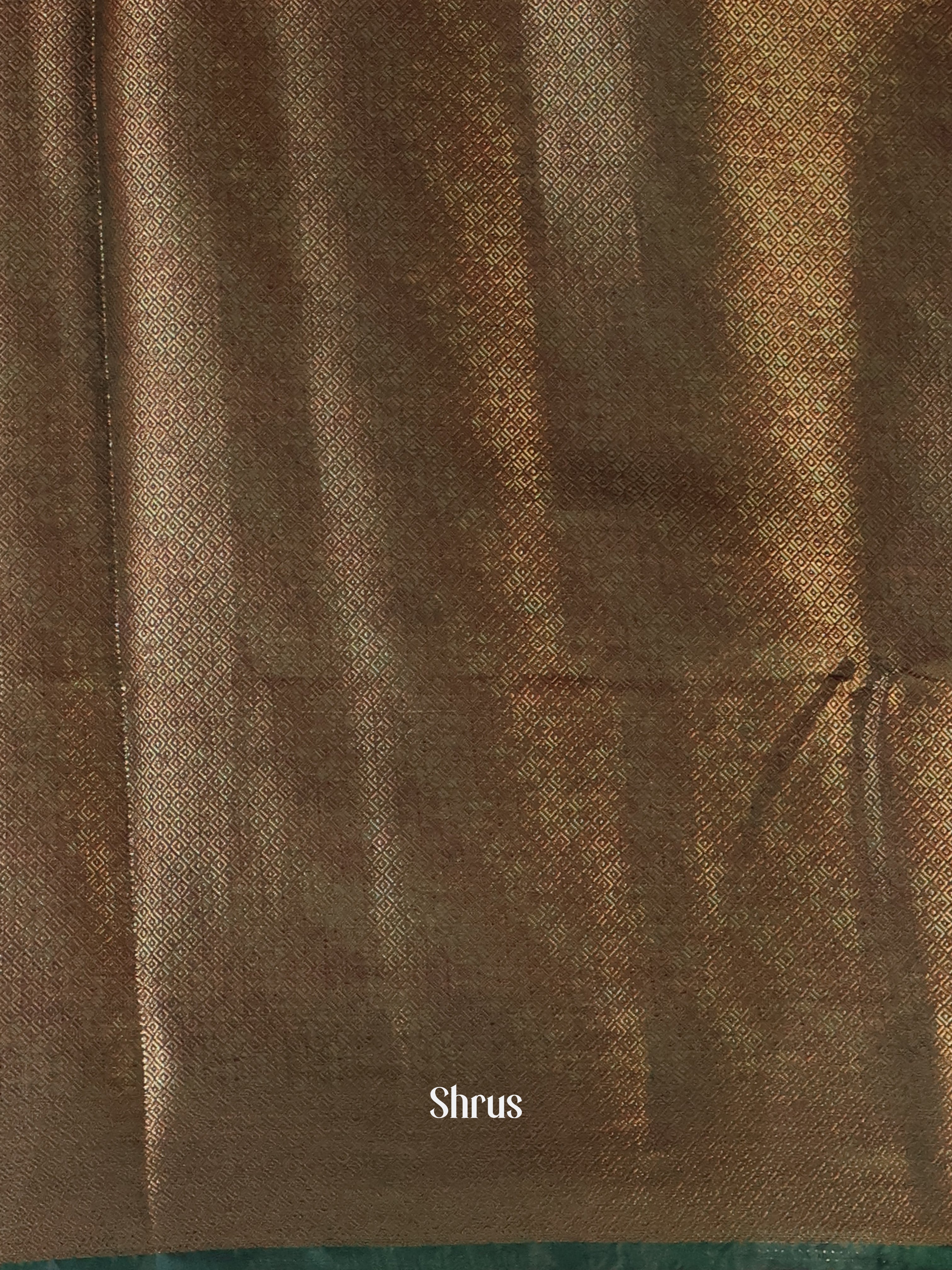 Mustard & Green - Semi Jute Saree - Shop on Shrus.com