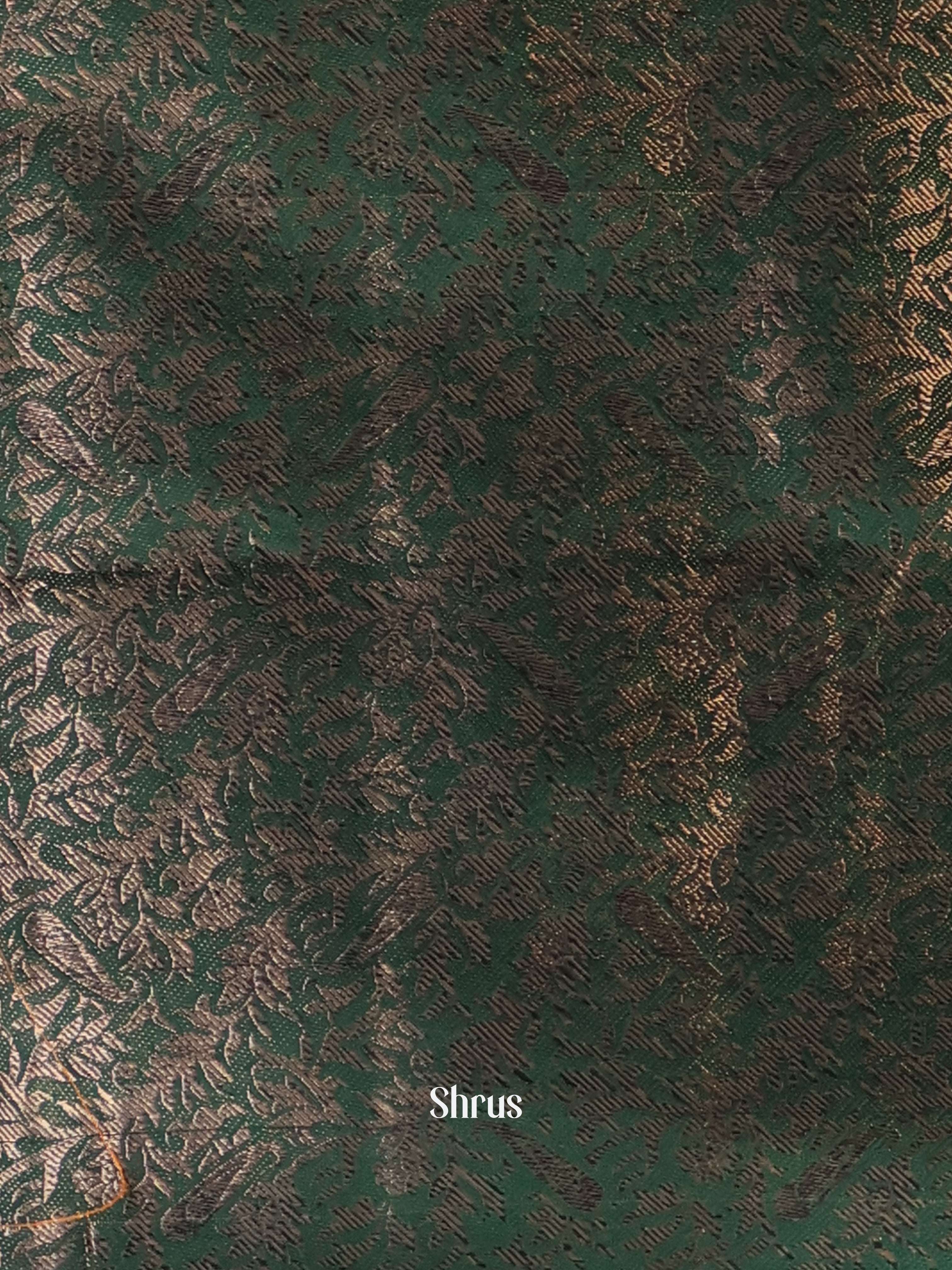 Mustard & Green - Semi Jute Saree - Shop on Shrus.com