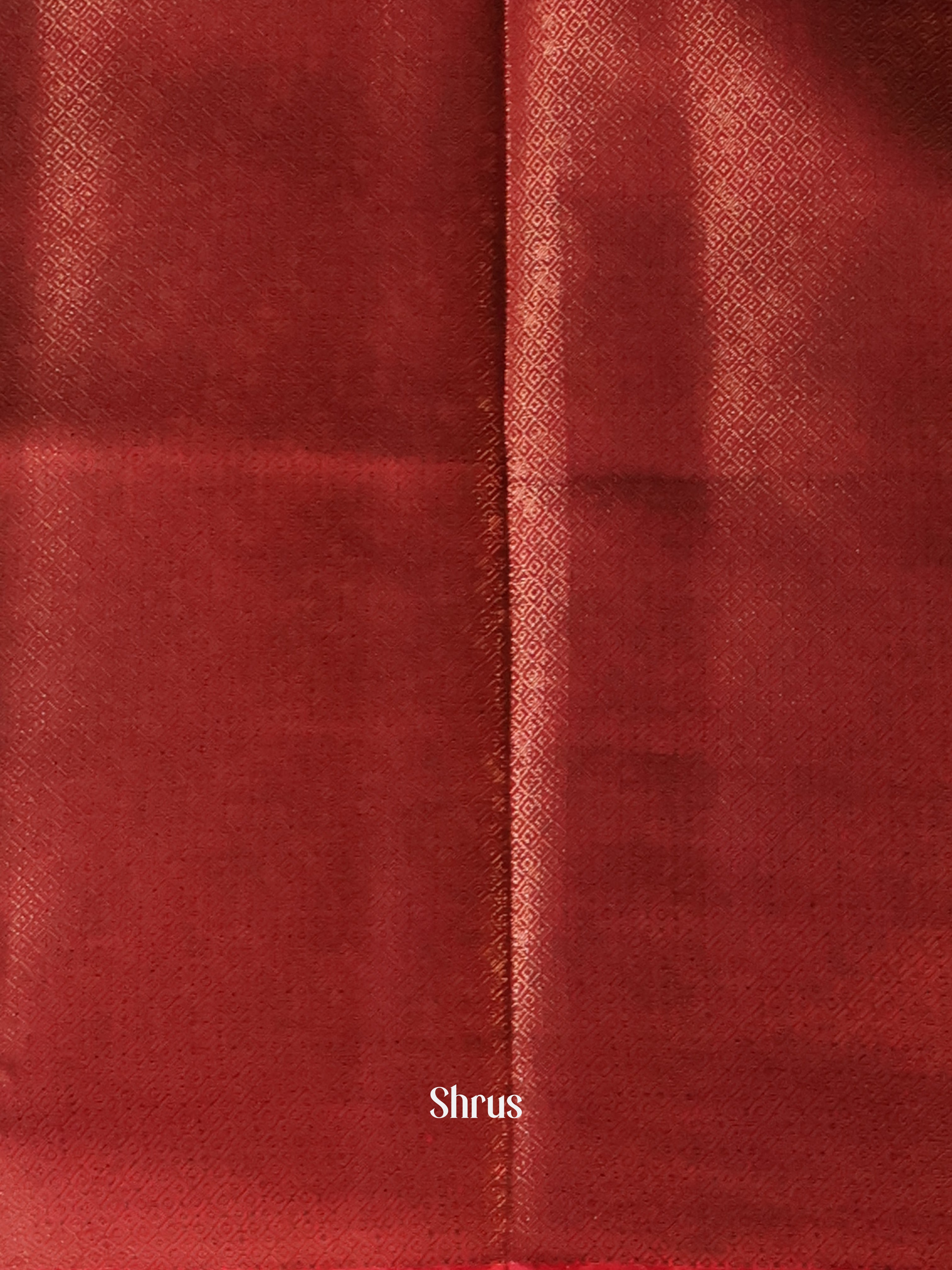 Green & Maroon - Semi Jute Saree - Shop on Shrus.com