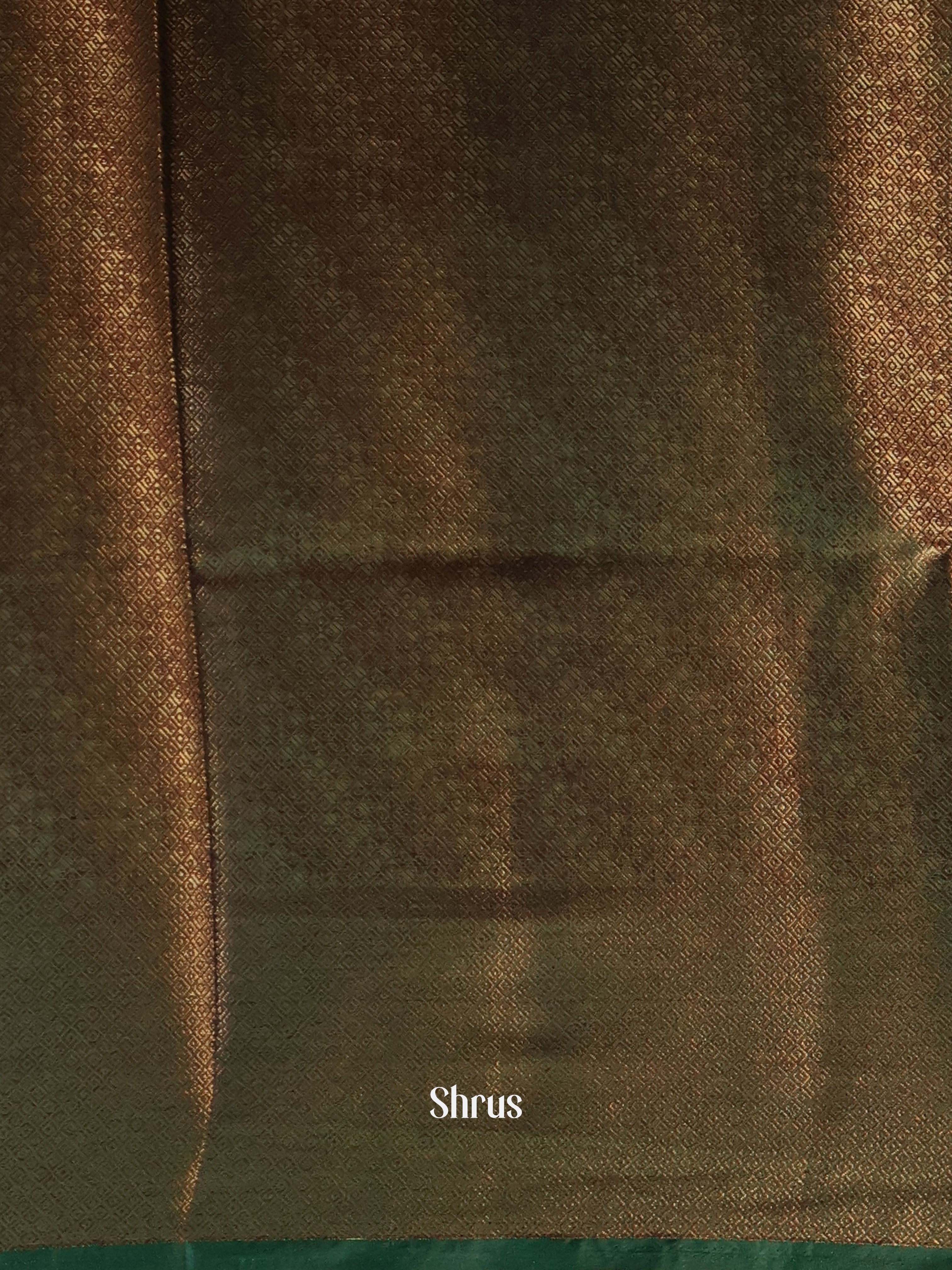 Yellow & Green - Semi Jute Saree - Shop on Shrus.com