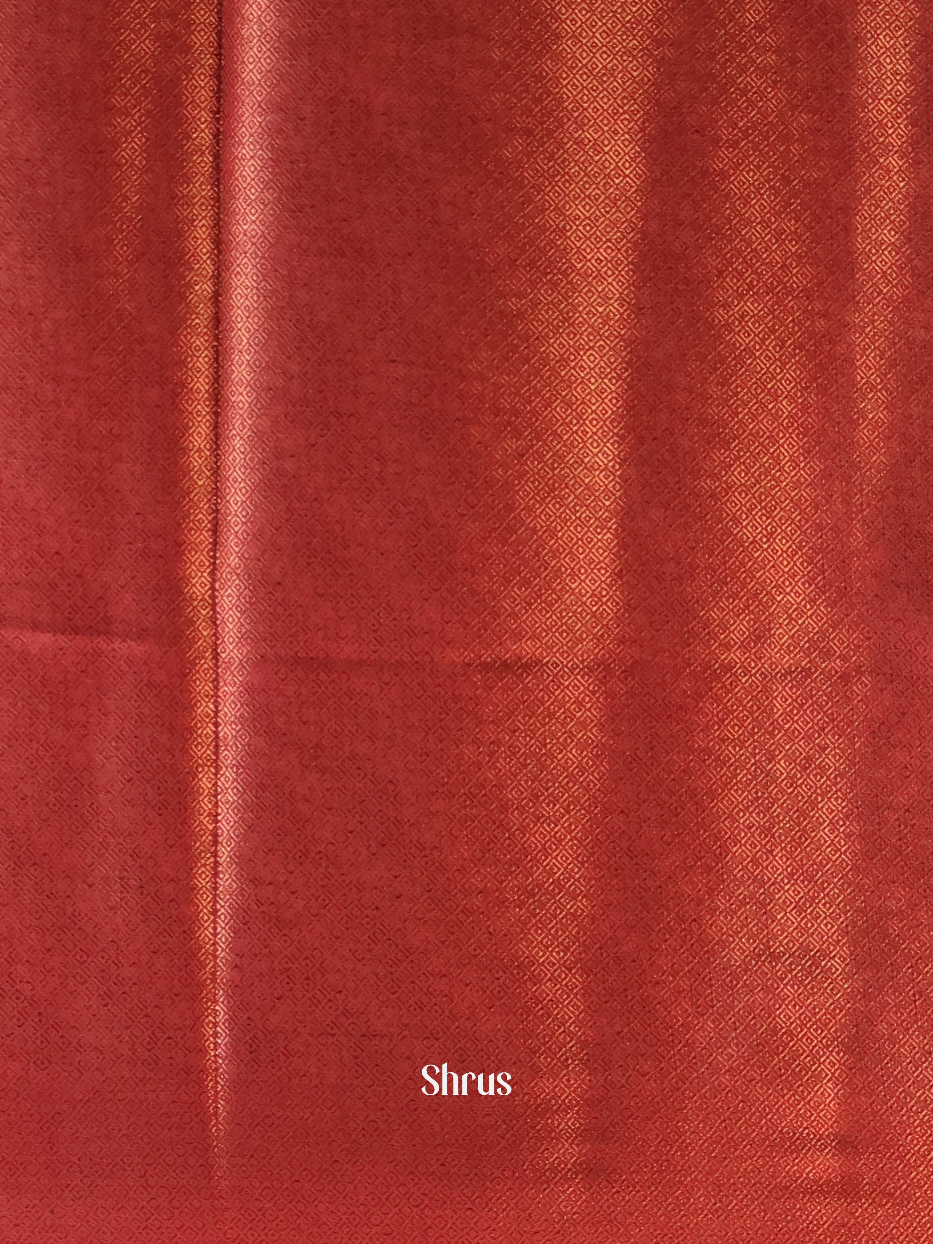 Blue & Red - Semi Jute Saree - Shop on Shrus.com