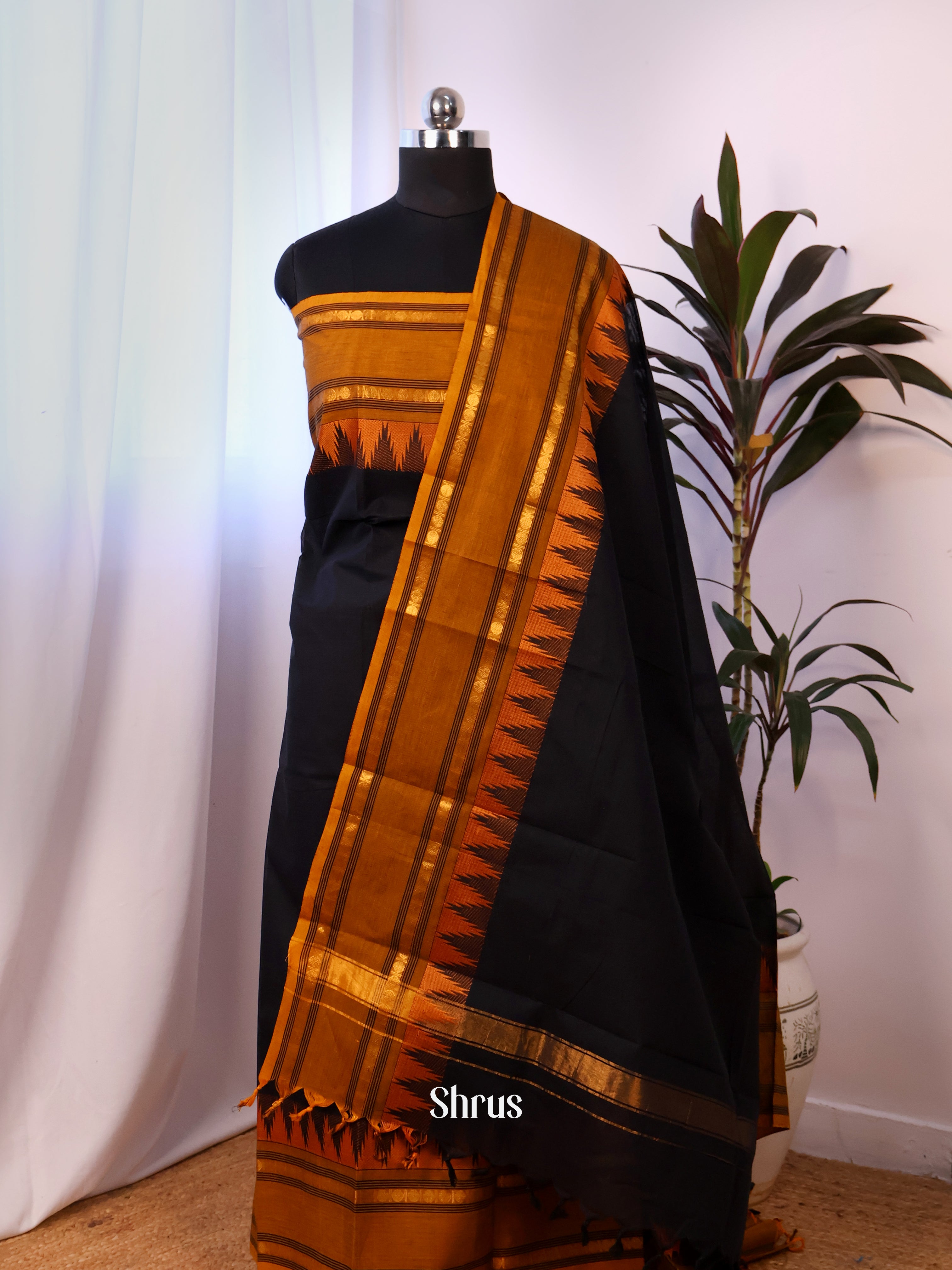 CJS18246 - chettinad top & dupatta combo - Shop on Shrus.com