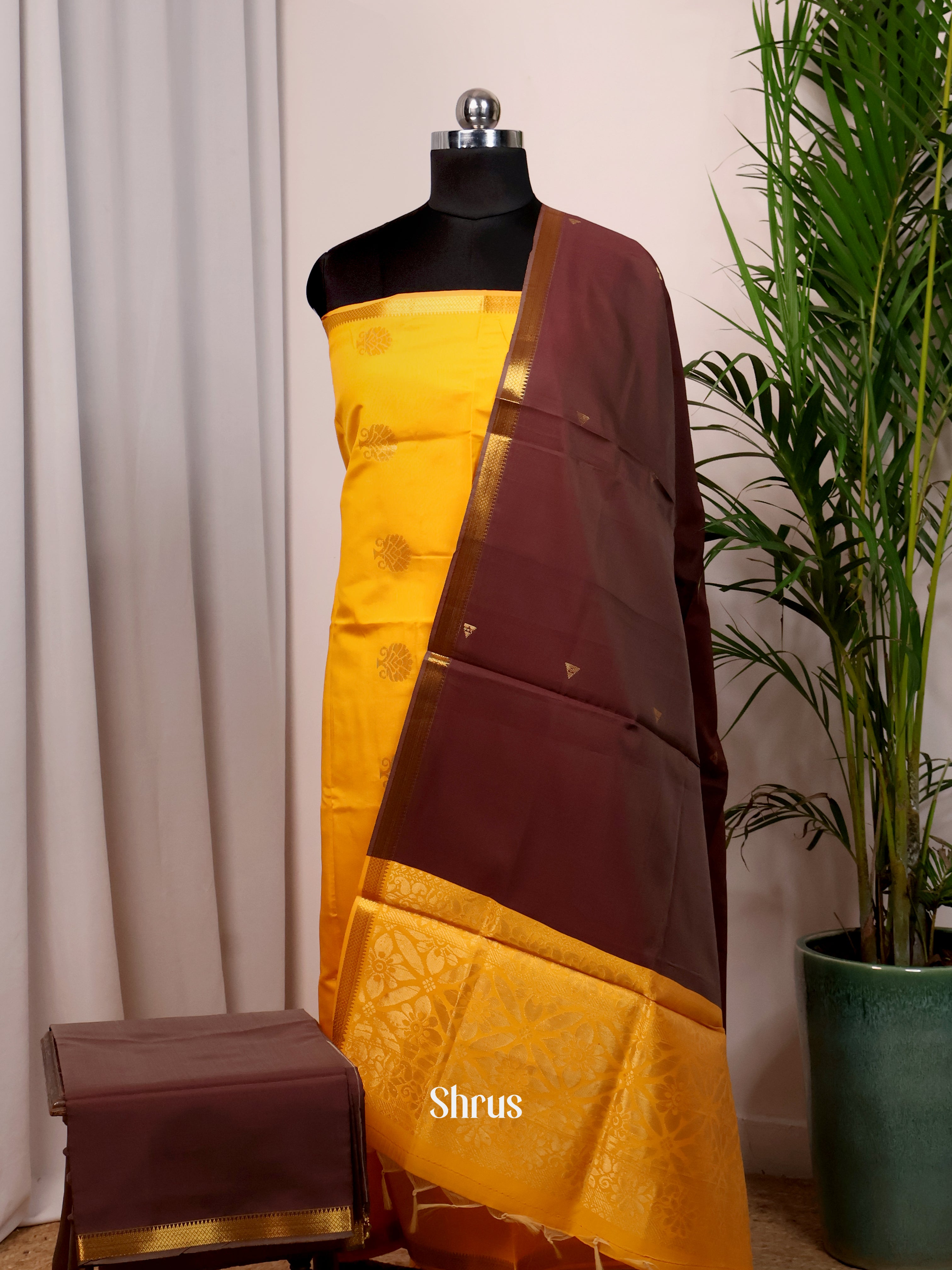 CJS21014 - semi softsilk salwar - Shop on Shrus.com