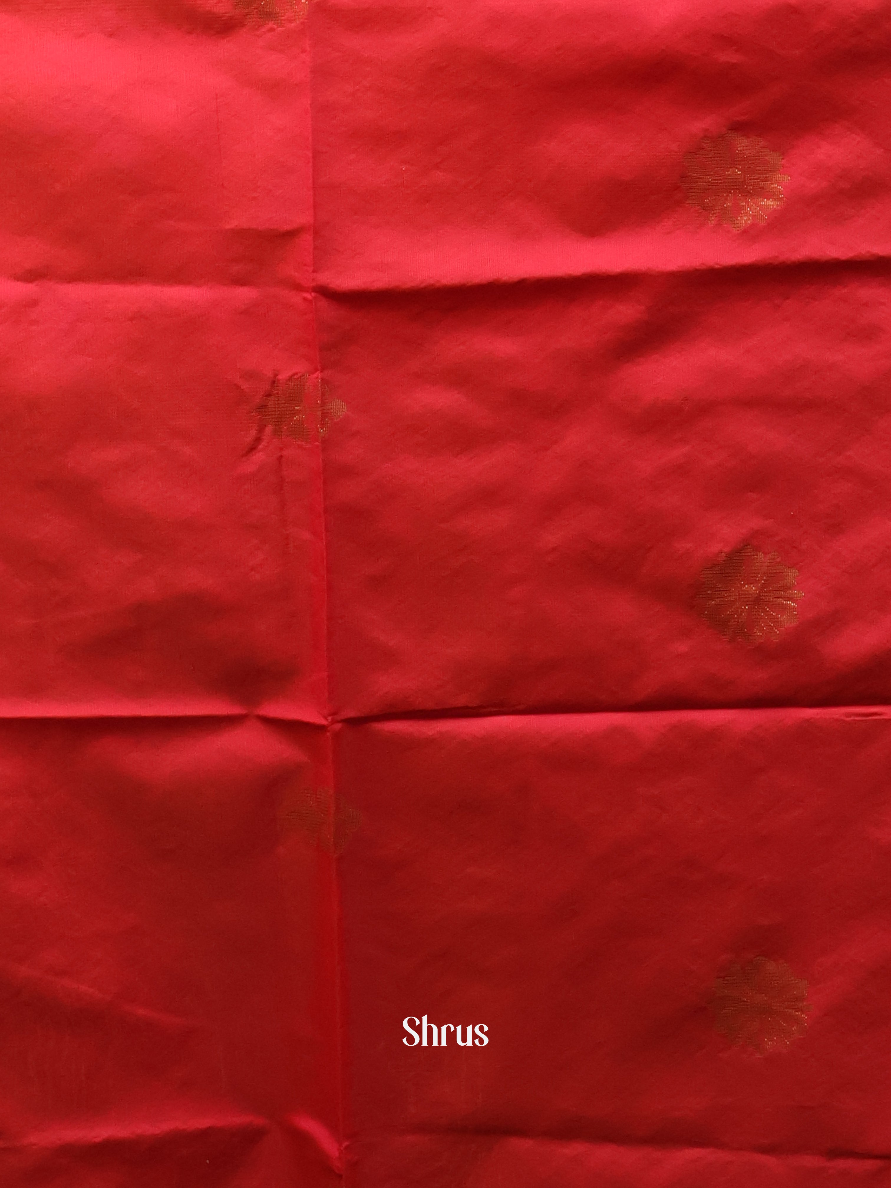 Red & Green- semi softsilk salwar - Shop on Shrus.com