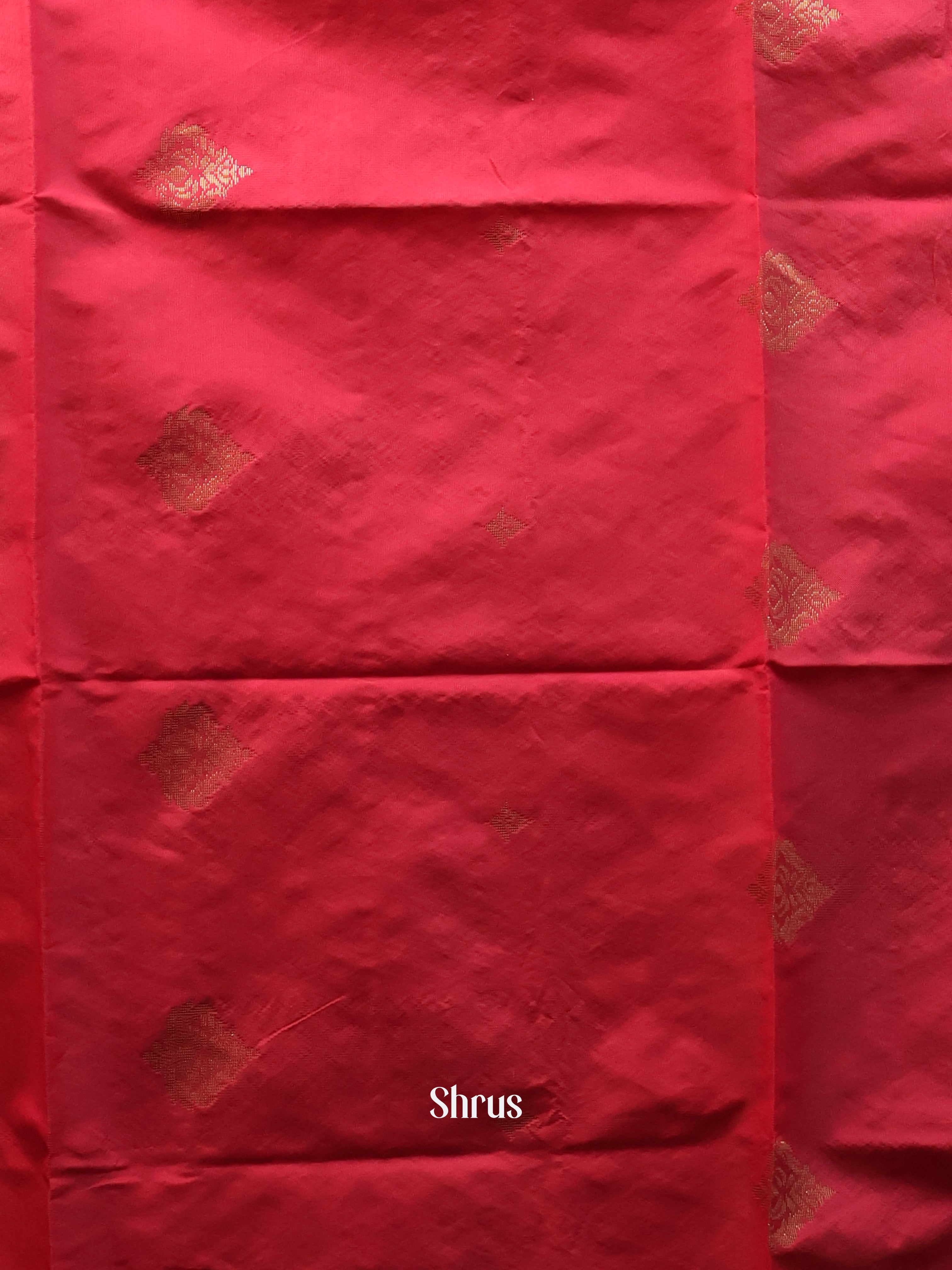 Red & Green- semi softsilk salwar - Shop on Shrus.com
