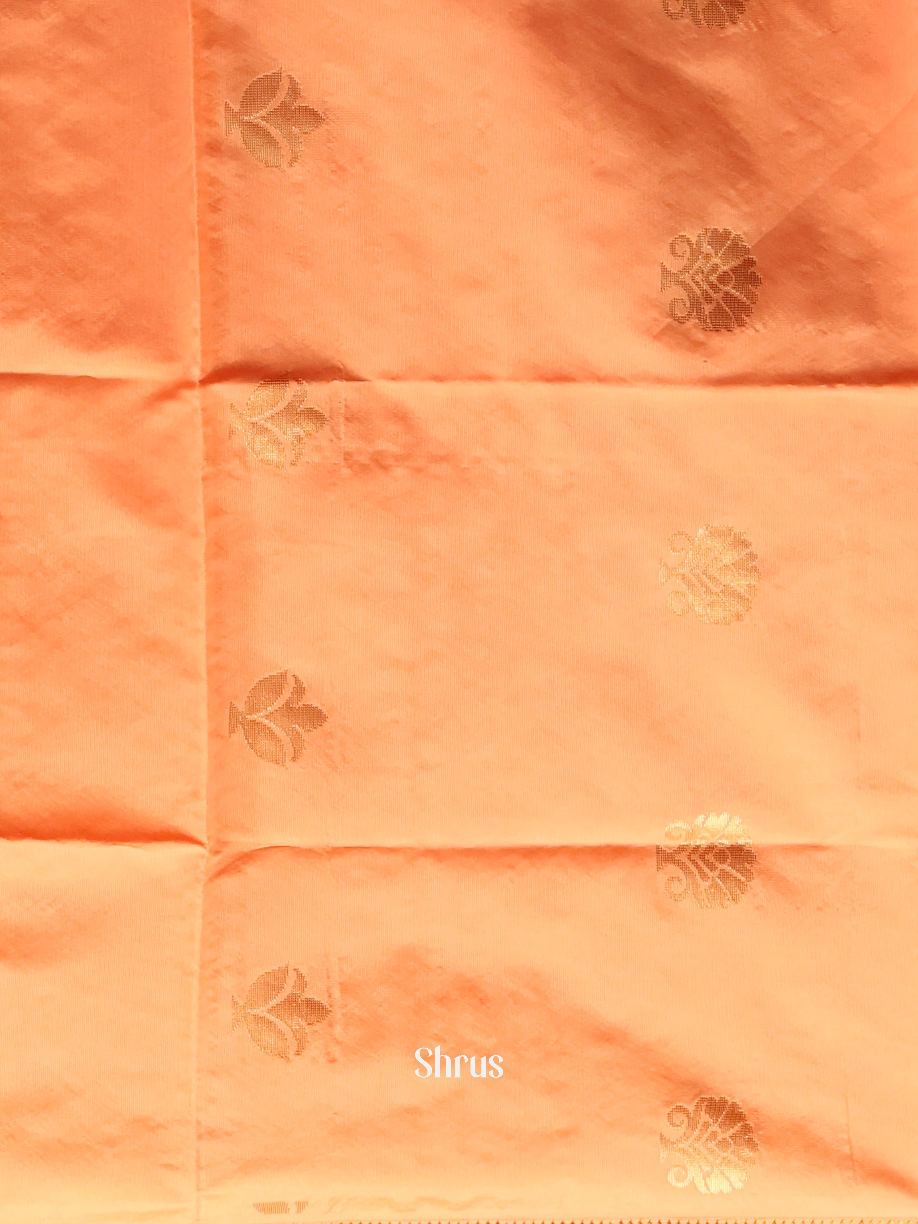 Peach & Green - semi softsilk salwar - Shop on Shrus.com