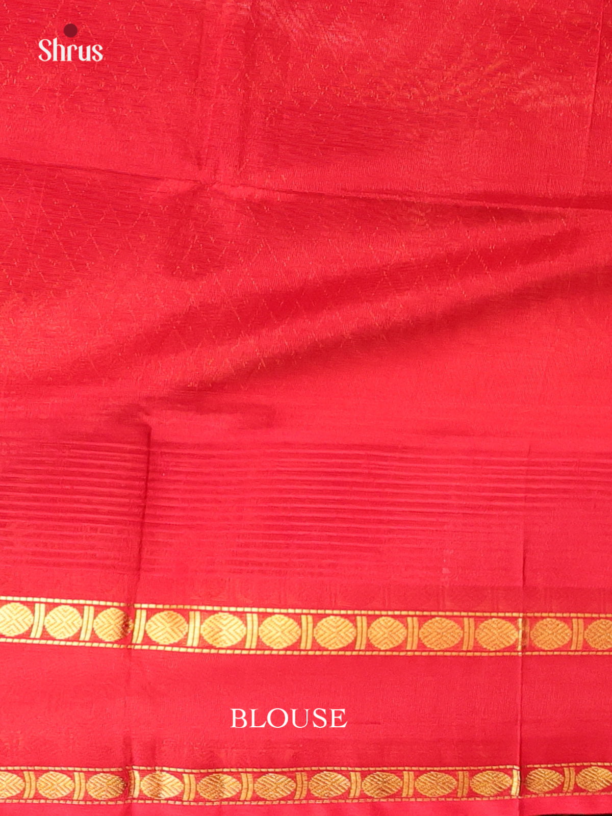 Violet & Red - Silk Cotton Saree - Shop on Shrus.com