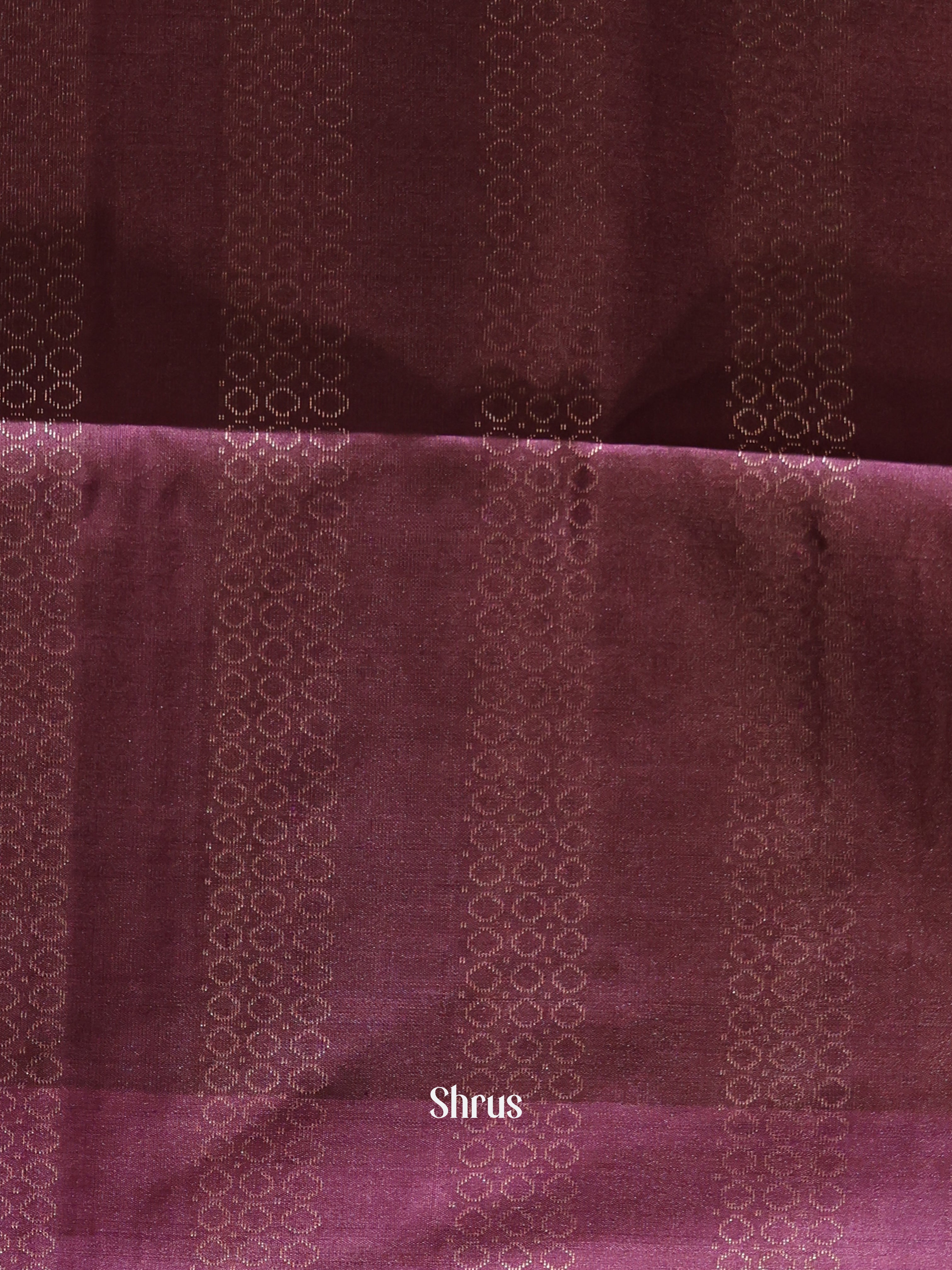 Dark Mustard & Violet - Soft silk Saree - Shop on Shrus.com