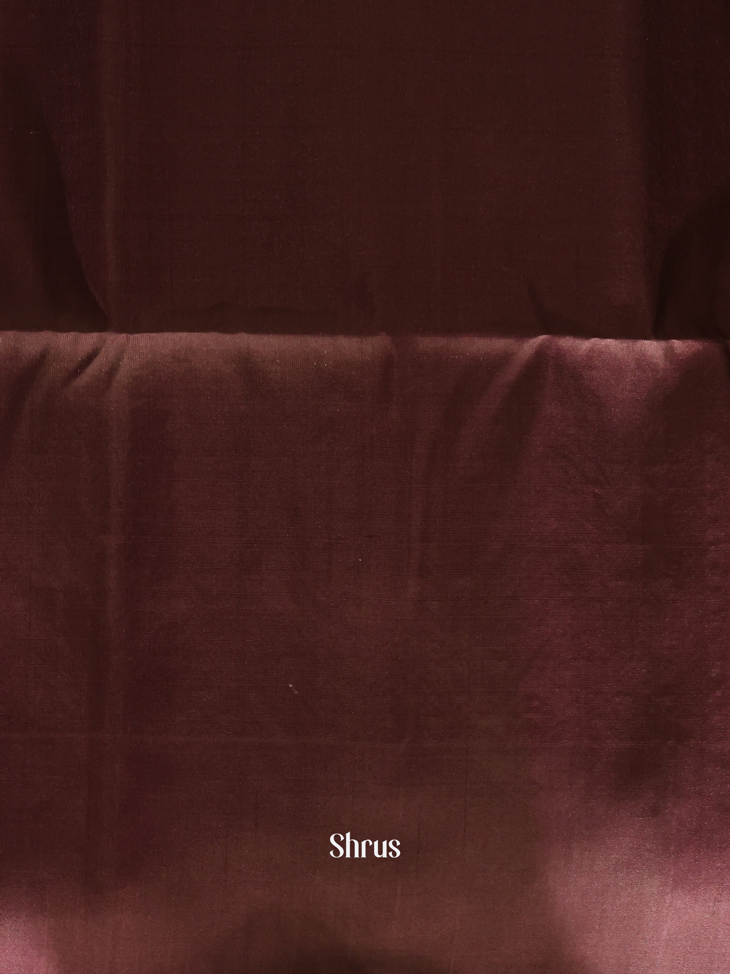Brick & Brown - Soft silk Saree - Shop on Shrus.com