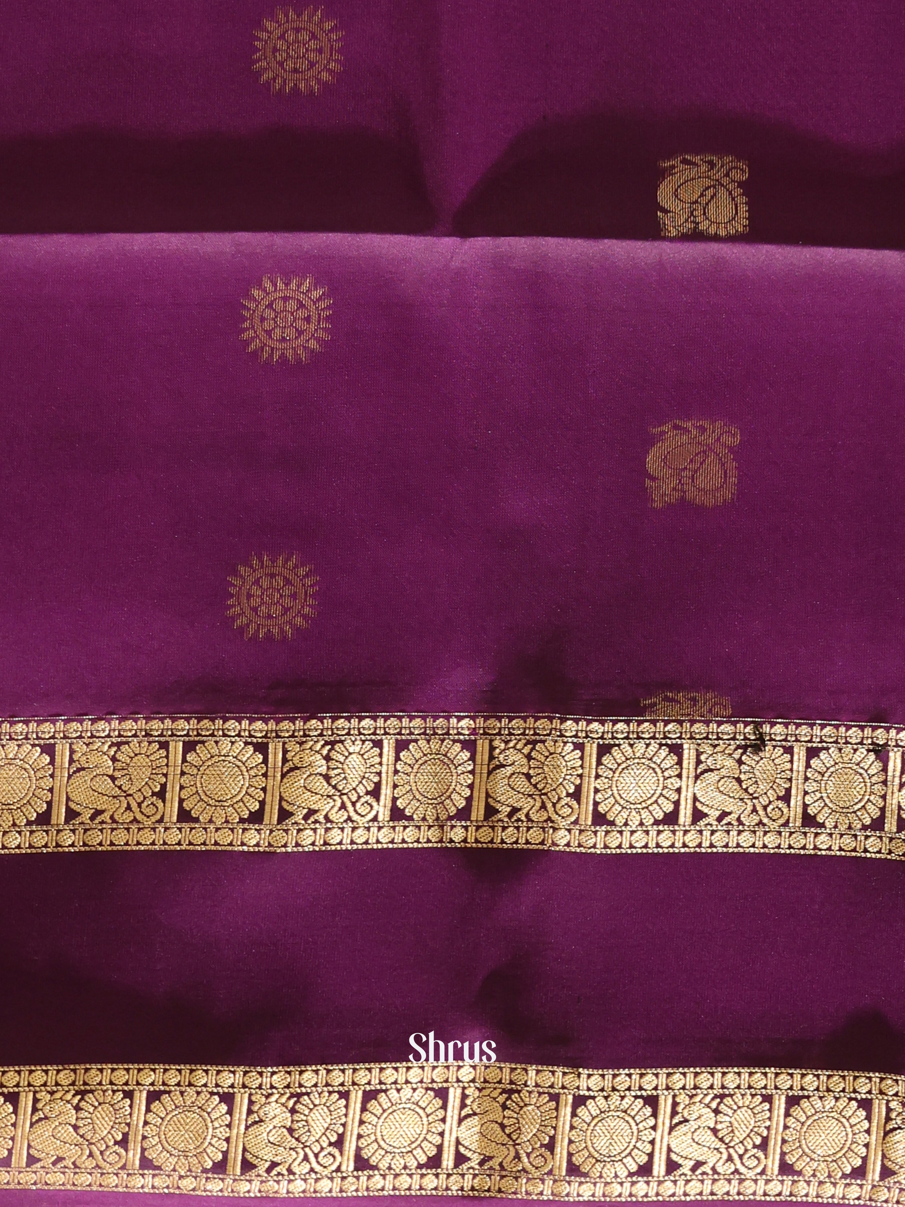 CJS21155 - Soft Silk Saree - Shop on Shrus.com