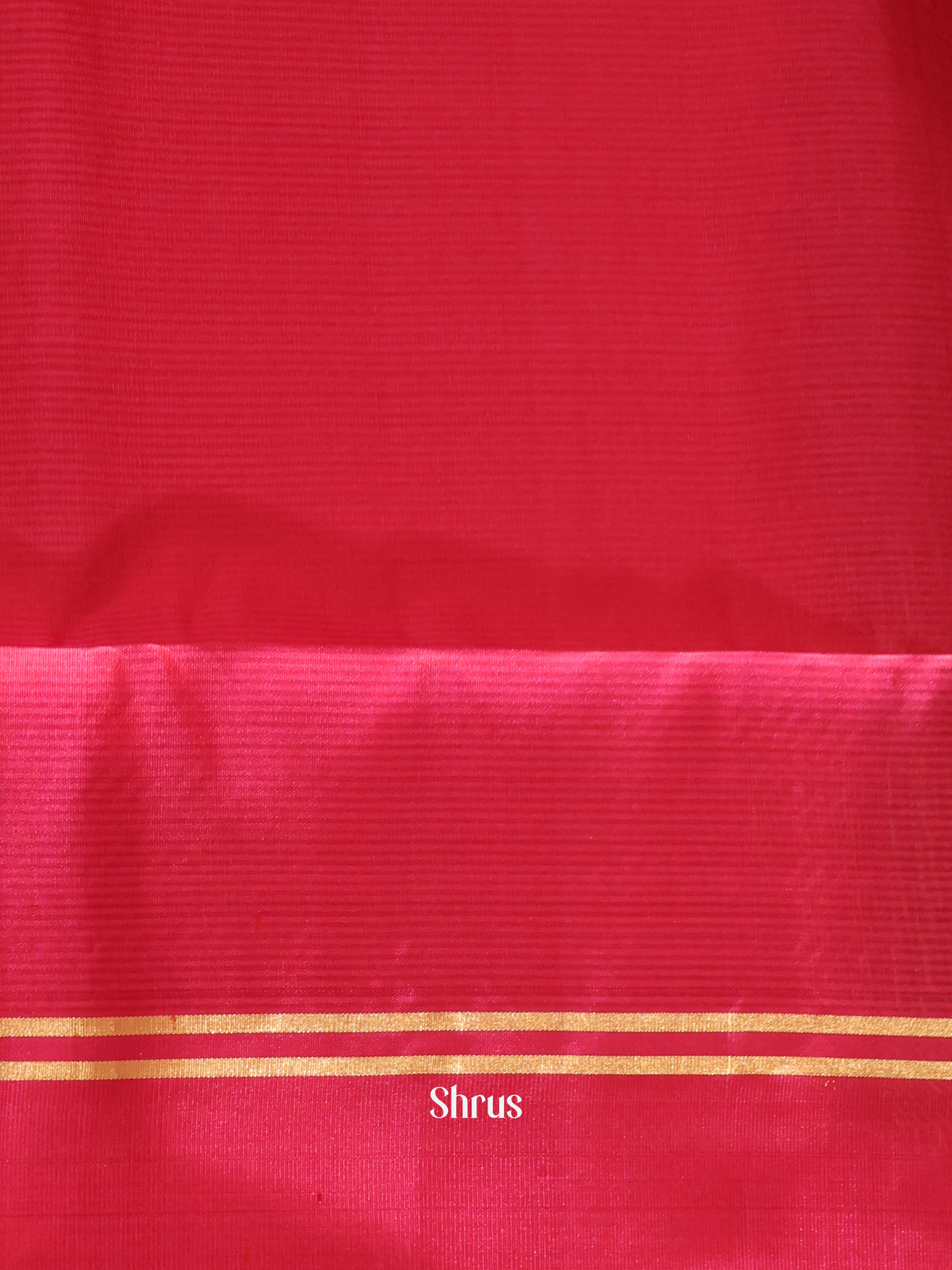 Blue & Pink - Soft Silk Saree - Shop on Shrus.com