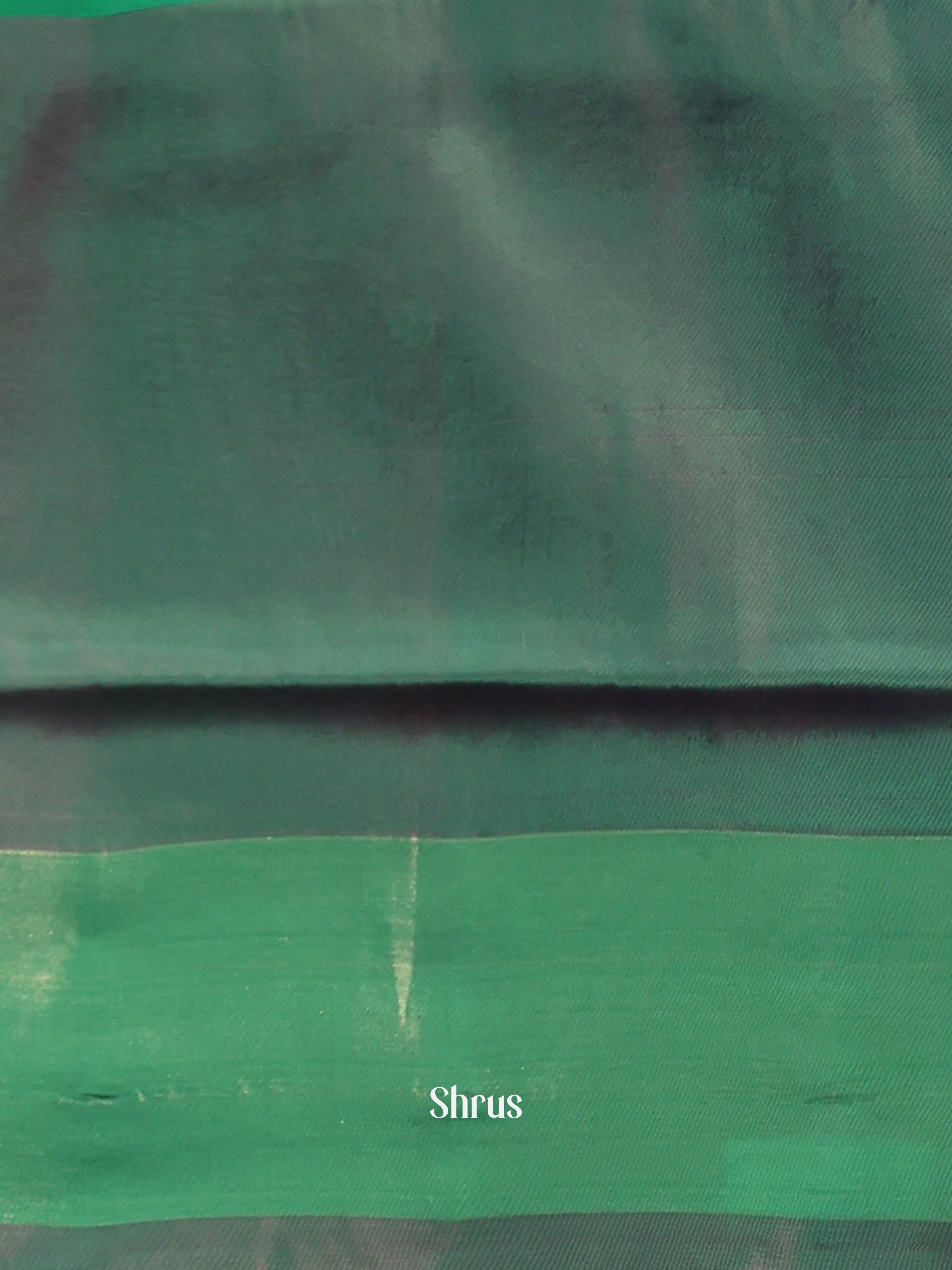 Purple & Green - Semi uppada Saree - Shop on Shrus.com