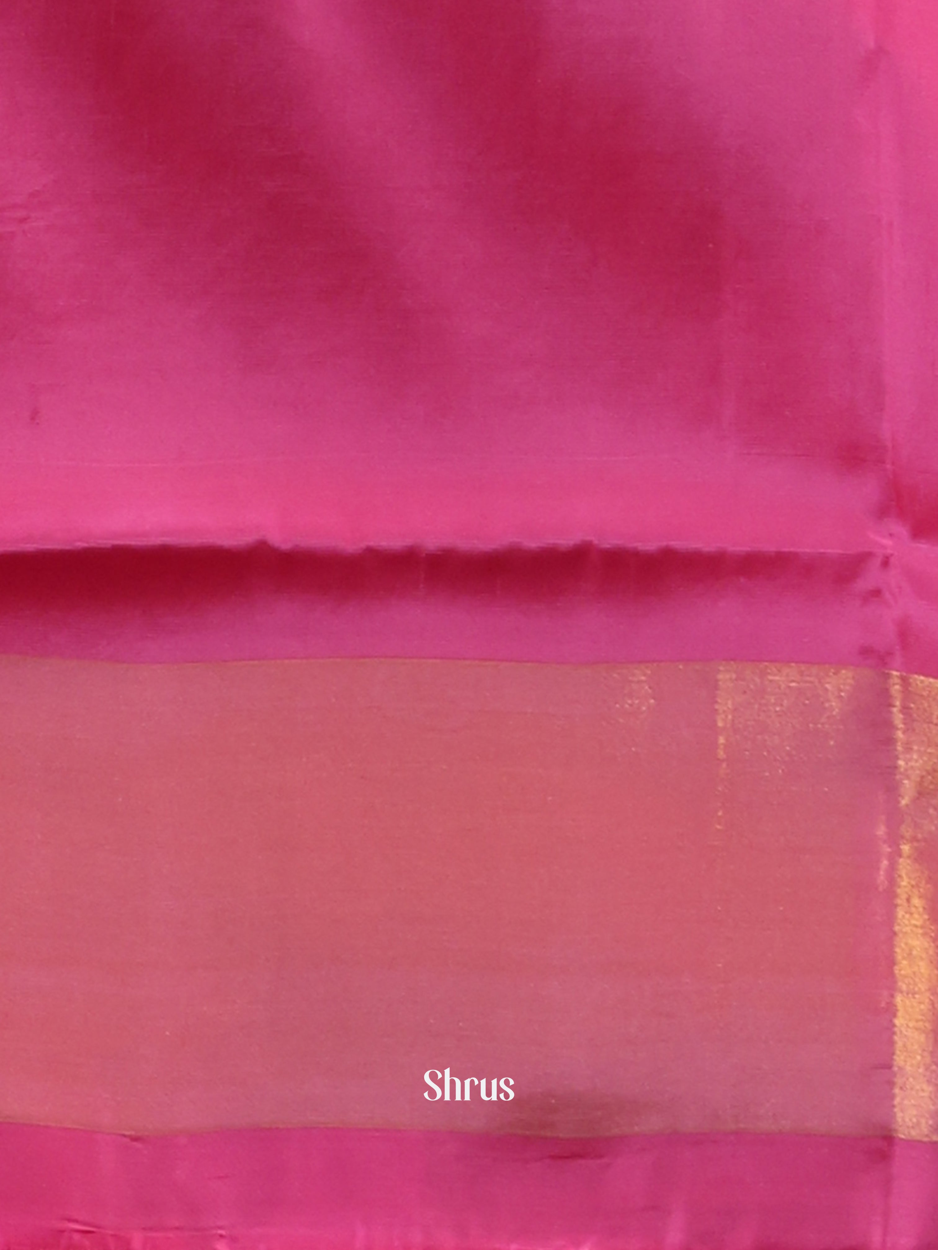 Violet & Pink- Semi uppada Saree - Shop on Shrus.com